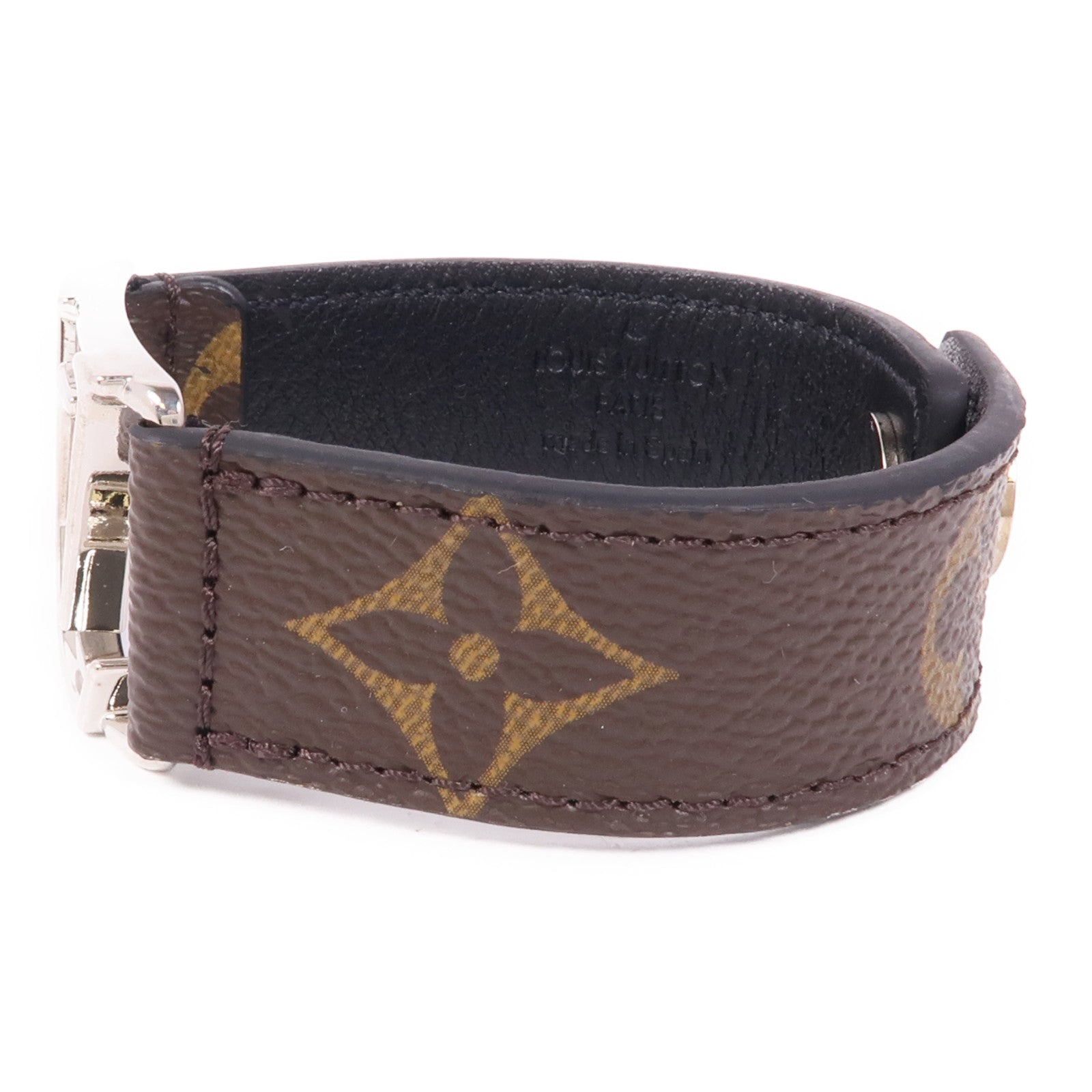 LOUIS VUITTON Monogram Bracelet銀扣手鐲