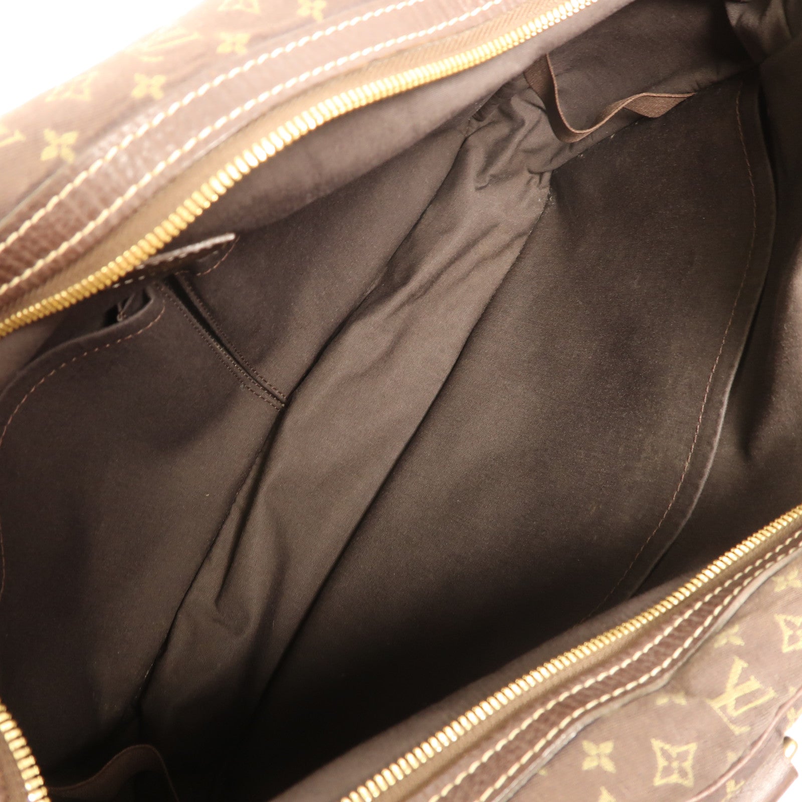 LOUIS VUITTON Monogram Mini Lin Sac A Langer Diaper金扣手挽肩背兩用袋