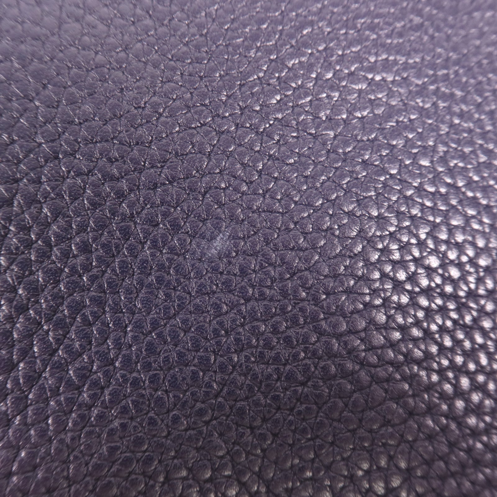 HERMES Clemence皮革Halzan 31銀扣手挽肩背兩用袋Bleu Nuit