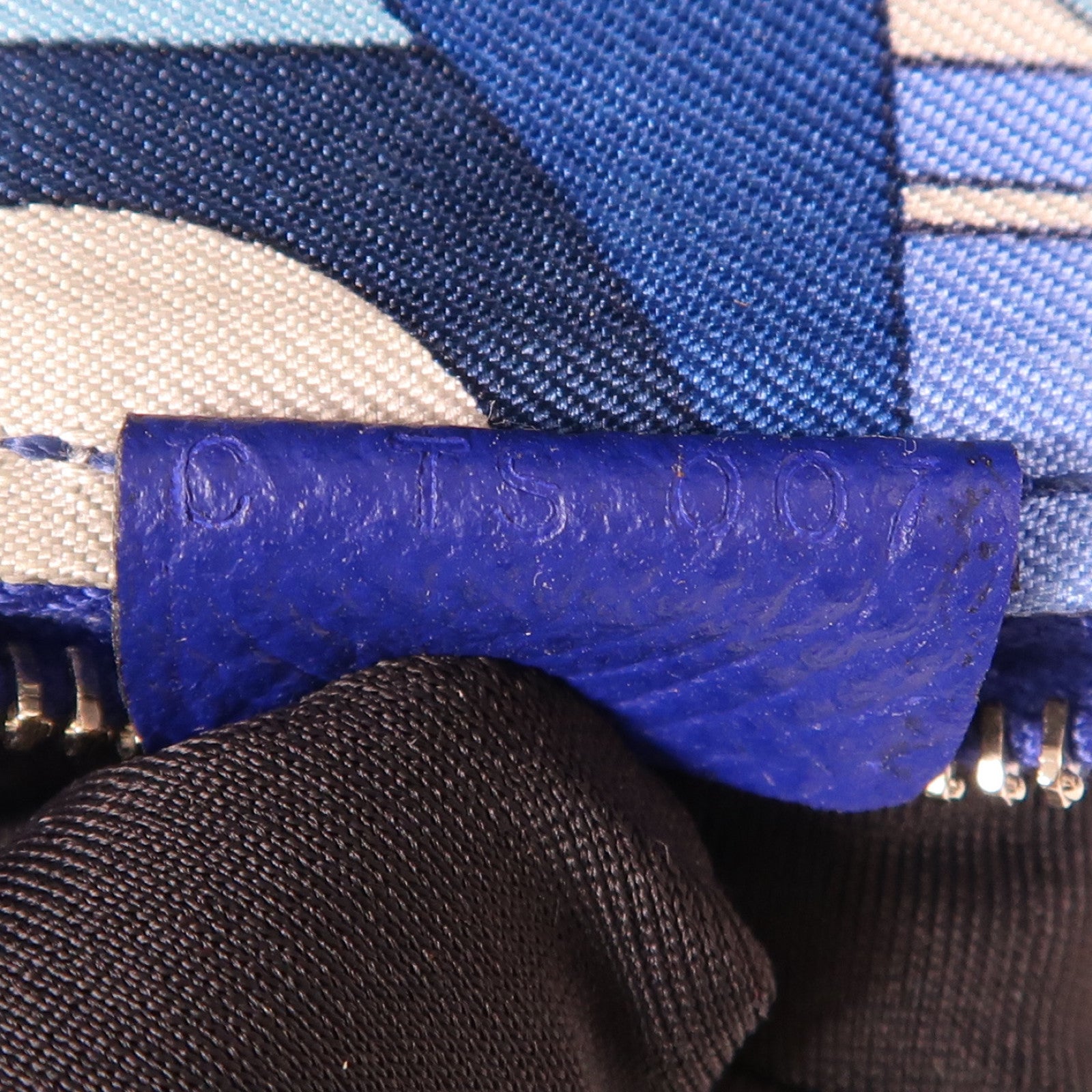 HERMES Epsom皮革Coin Purse銀扣零錢包Bleu Electrique