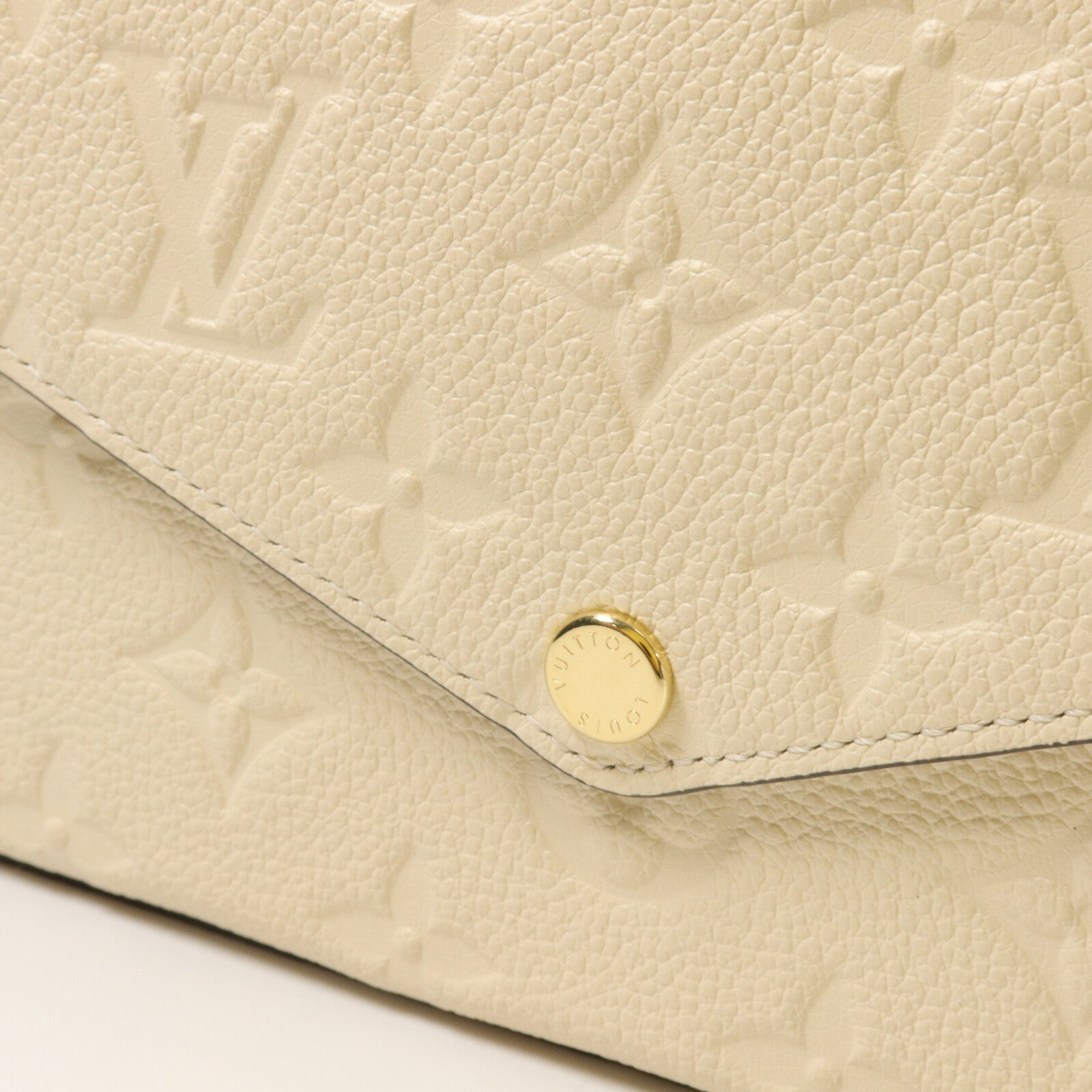 LOUIS VUITTON Monogram Empreinte Pochette Felicie鏈帶肩背袋