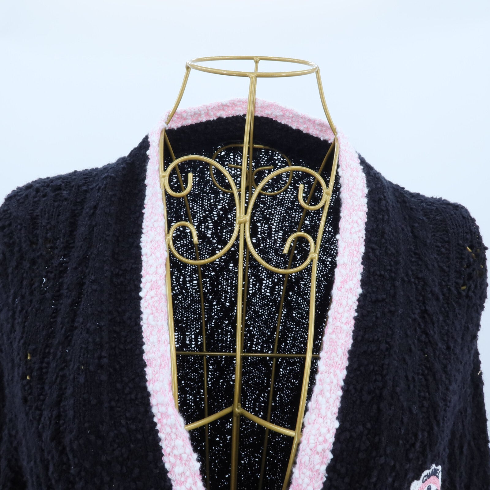 CHANEL Cotton/Cashmere/Polyamide Cardigan針織