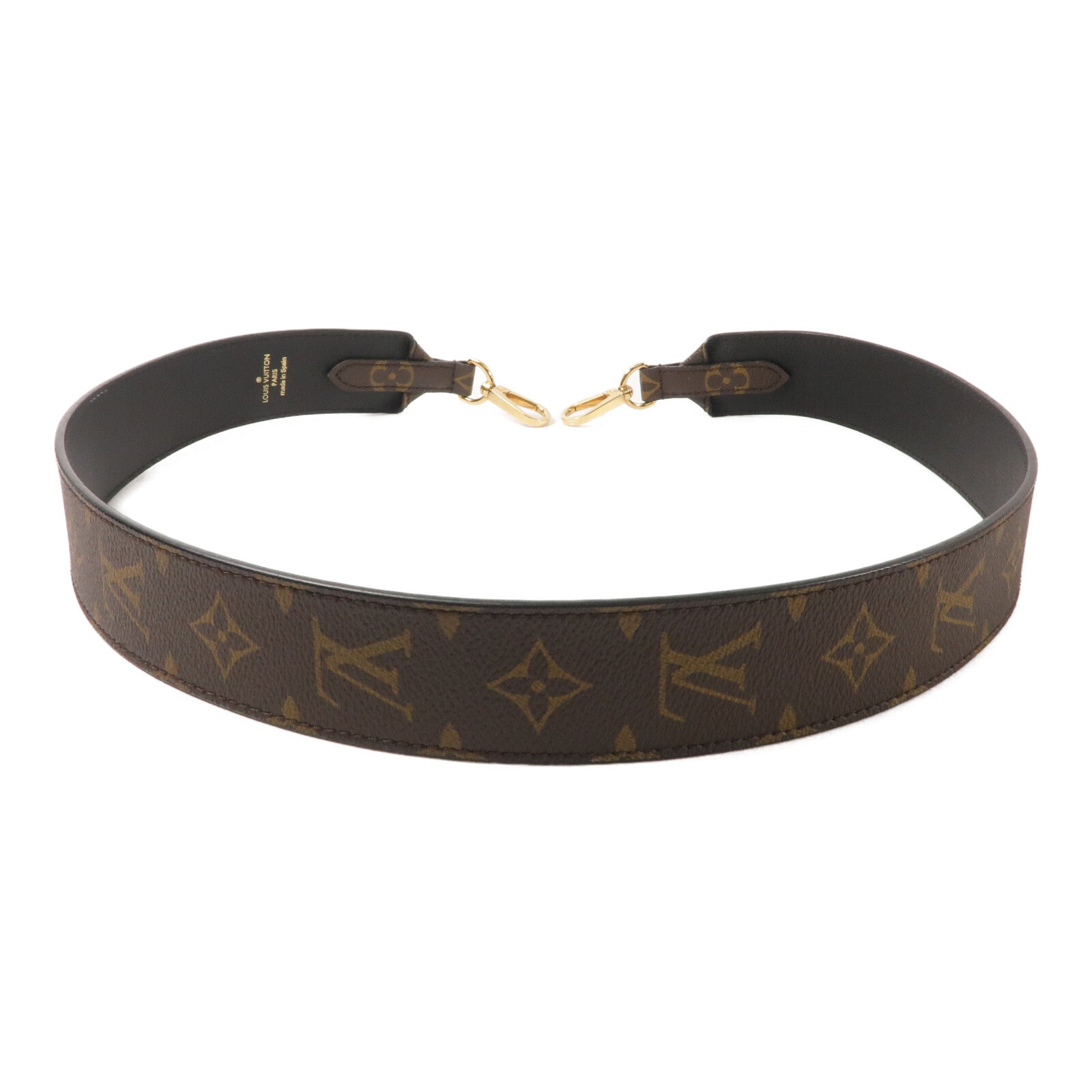 LOUIS VUITTON Monogram/牛皮皮革Bandouliere肩帶