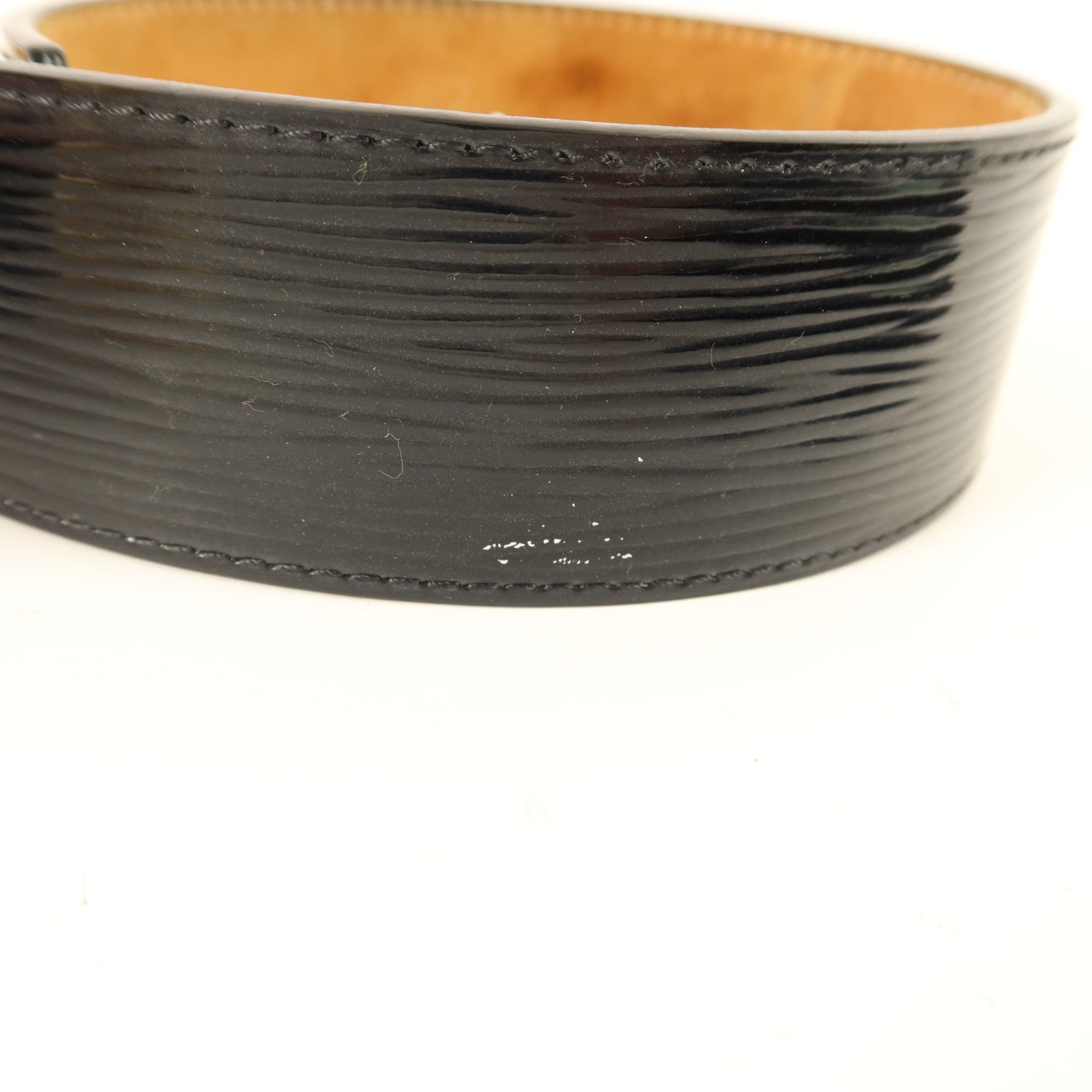 LOUIS VUITTON Epi Initials Belt 80cm皮帶