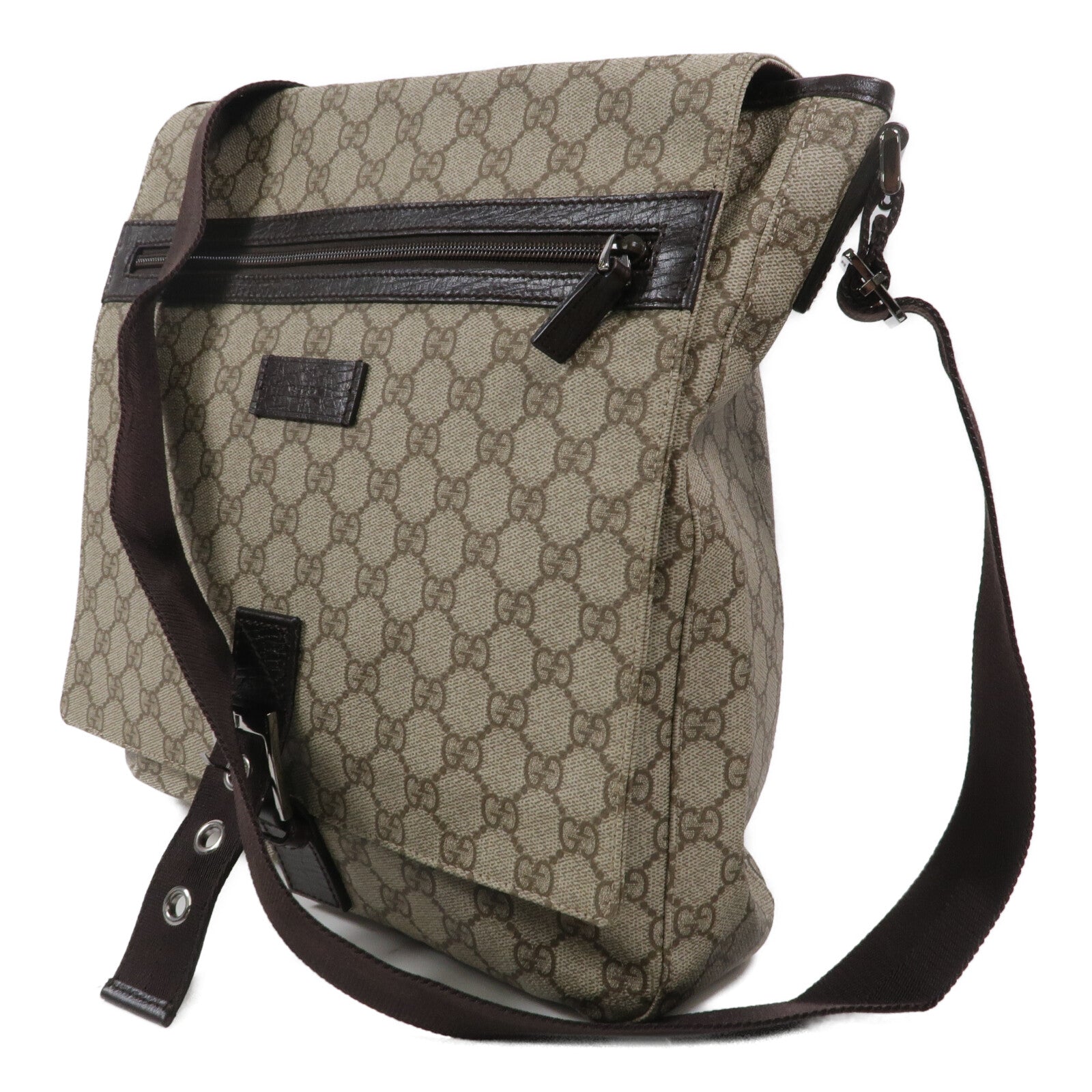 GUCCI 帆布Messenger Bag肩背袋