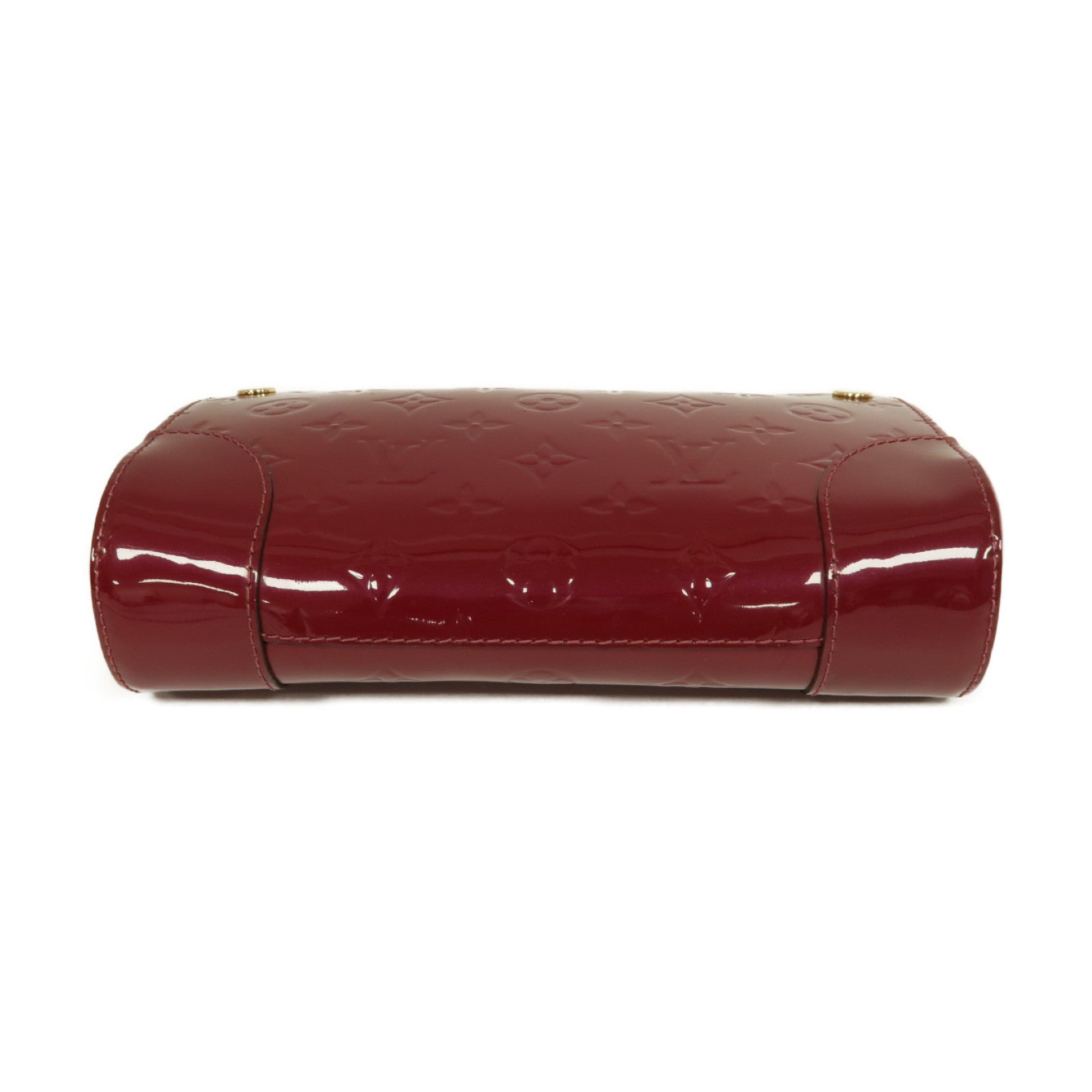 LOUIS VUITTON **【激減優惠】Vernis Santa Monica金扣肩背袋酒紅色