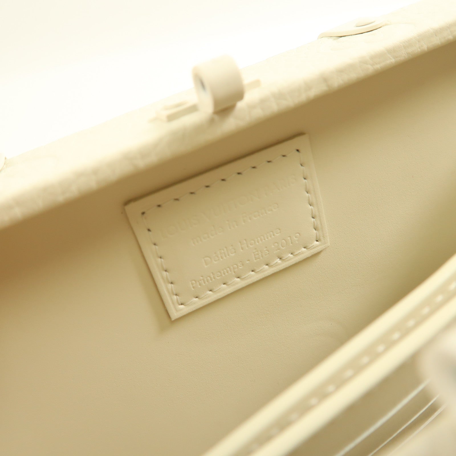 LOUIS VUITTON LV Trunk 2Way Shoulder Hand Bag Monogram M20153 White
