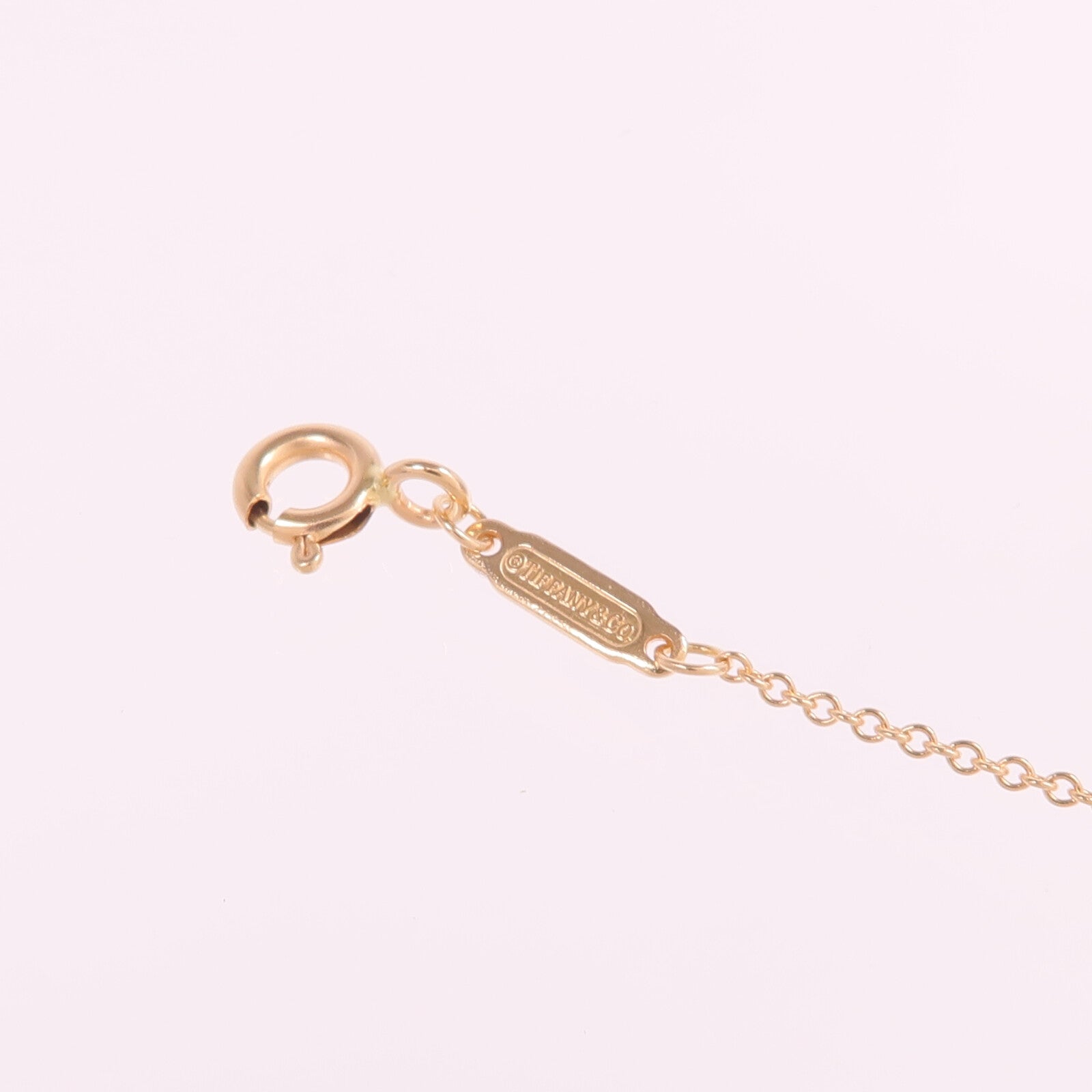 TIFFANY＆CO 【激減優惠】18K玫瑰金Return To Tiffany Mini項鍊