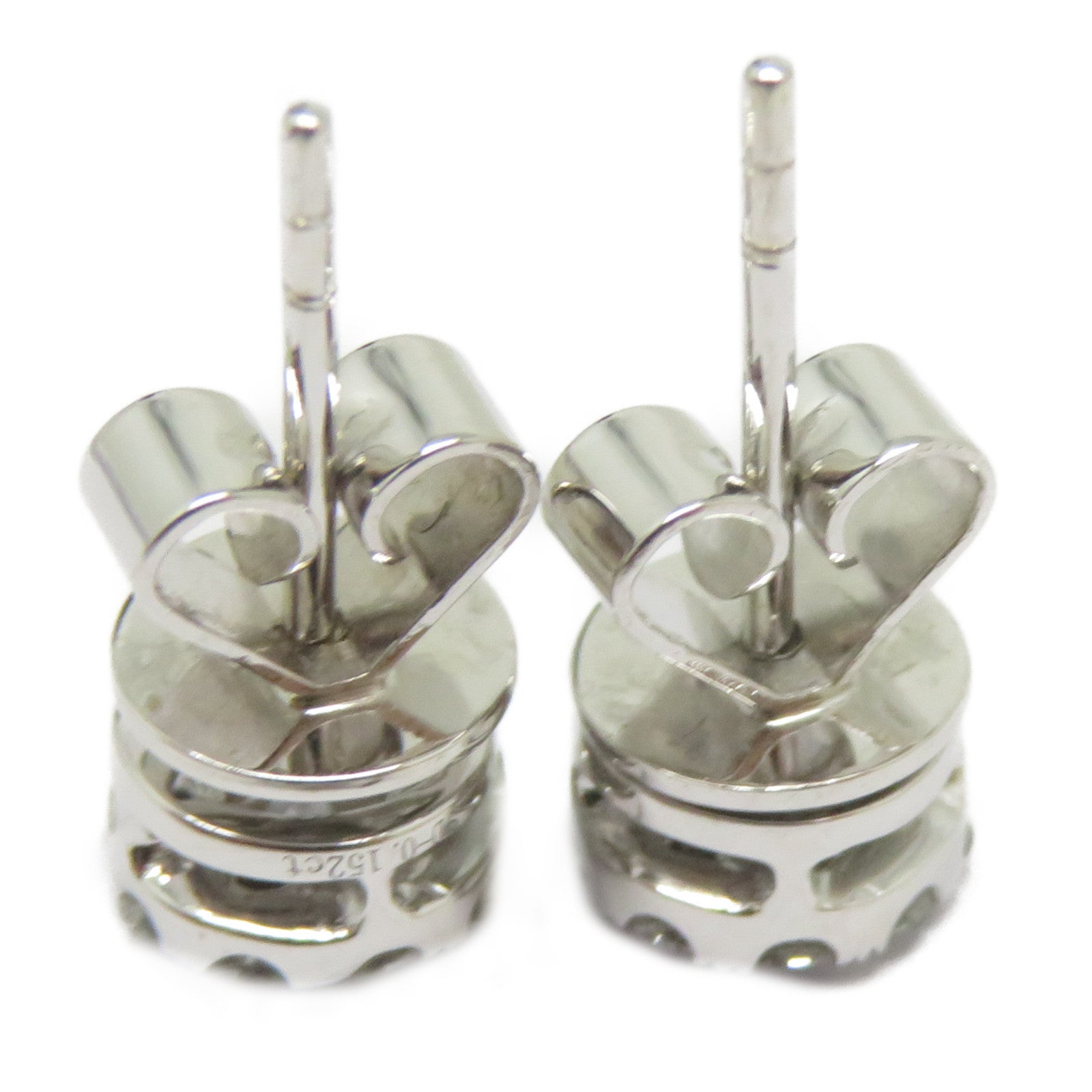 JEWELRY 18K白金Diamond Earrings 0.151/0.151ct鑽石耳環