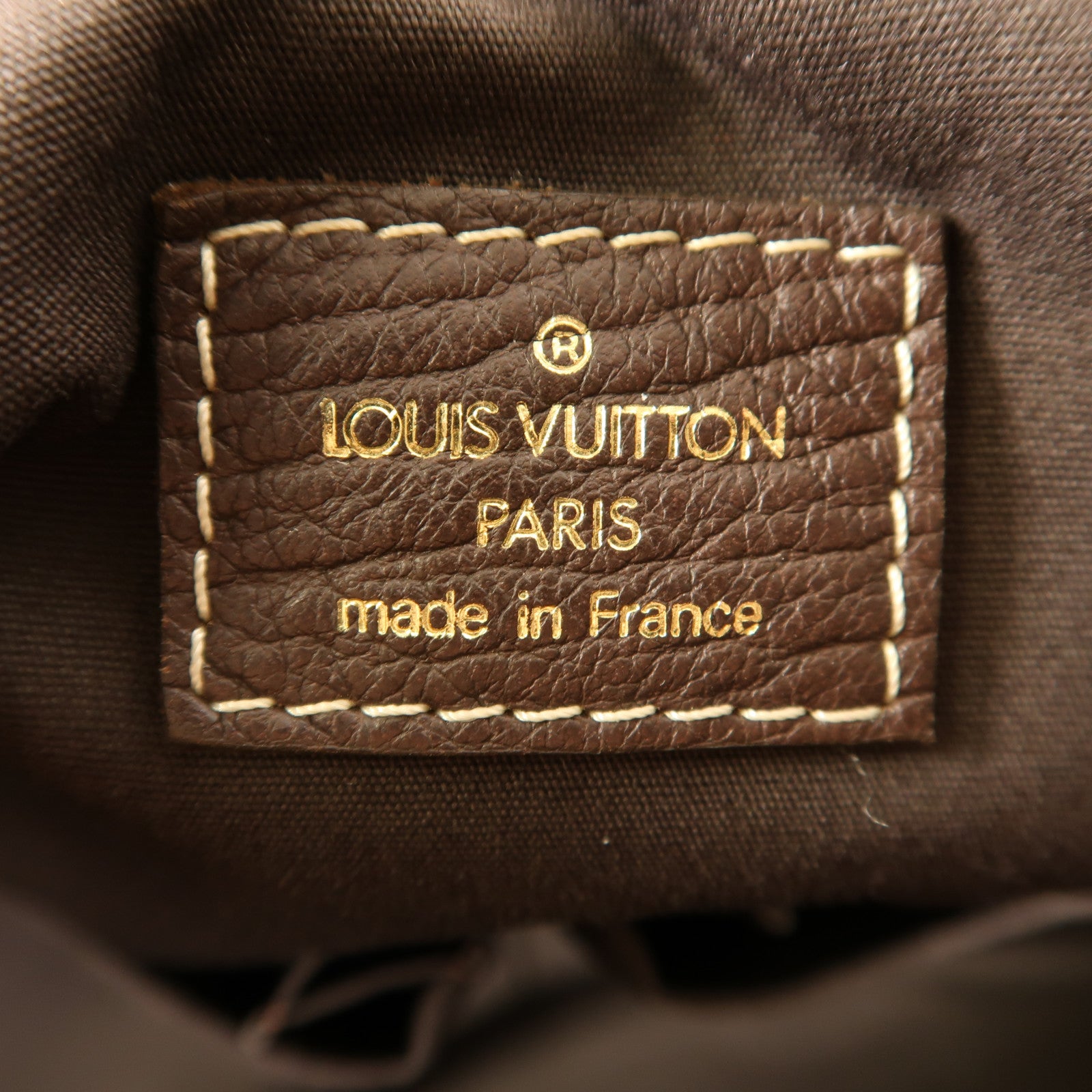 LOUIS VUITTON Monogram Mini Lin Sac A Langer Diaper金扣手挽肩背兩用袋