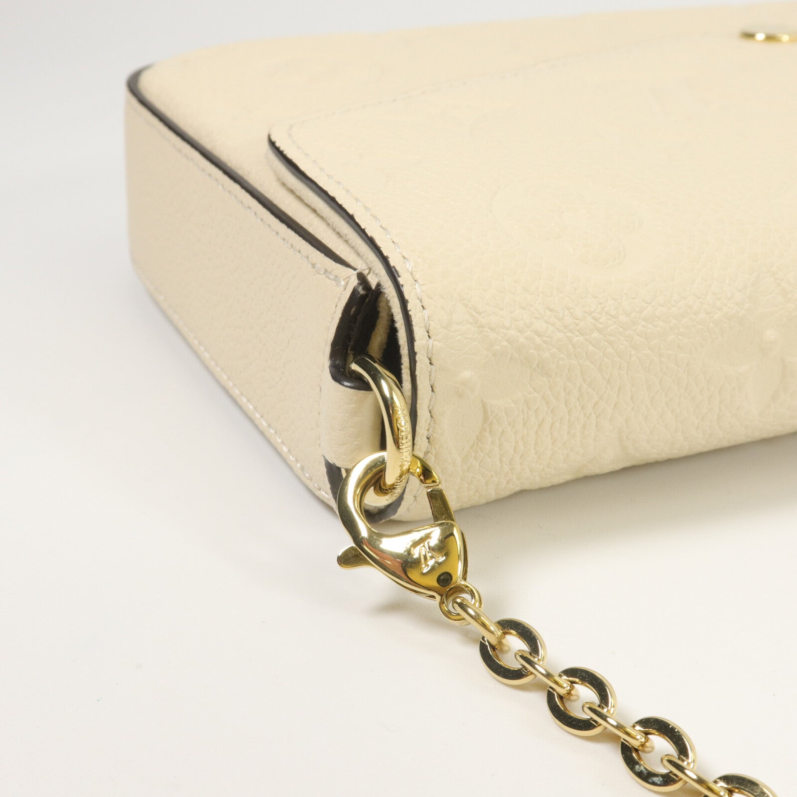 LOUIS VUITTON Monogram Empreinte Pochette Felicie鏈帶肩背袋