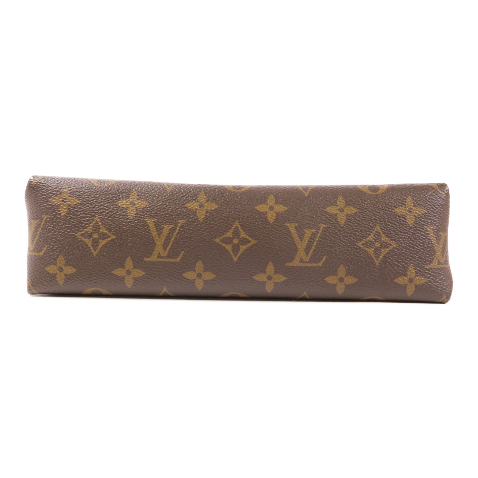 LOUIS VUITTON Monogram Saint Placide金扣肩背袋棕色/色