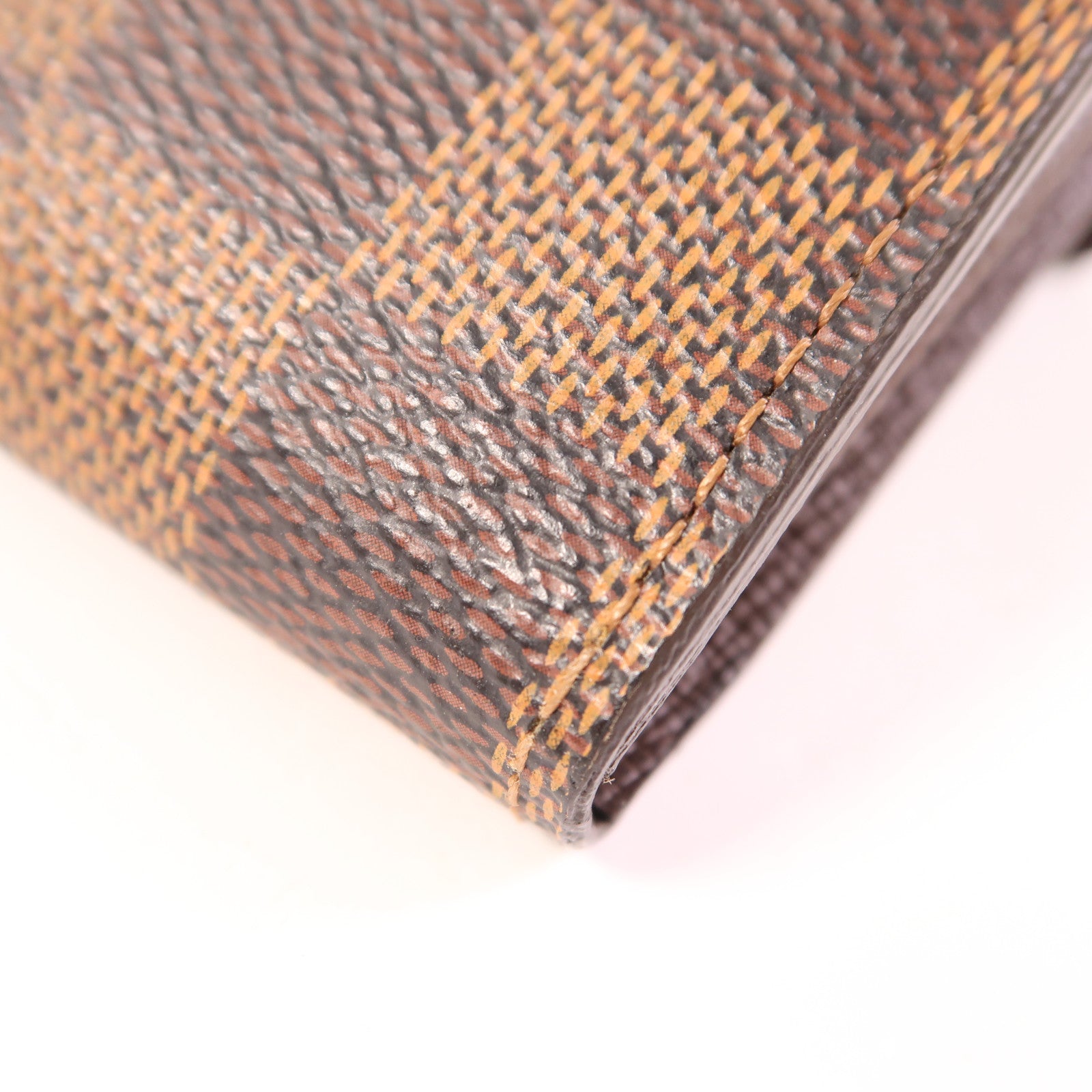 LOUIS VUITTON Damier Long Wallet金扣長錢包