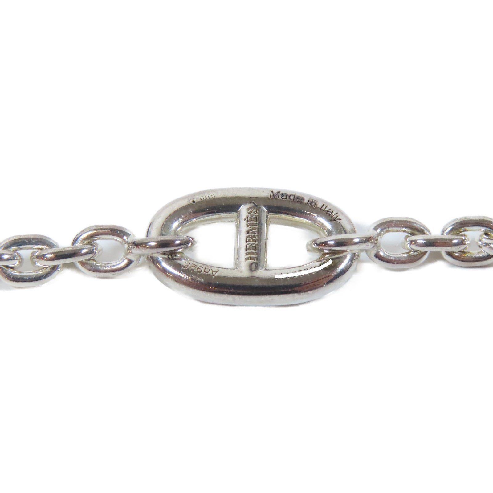HERMES 925純銀Farandole Bracelet手鏈銀色