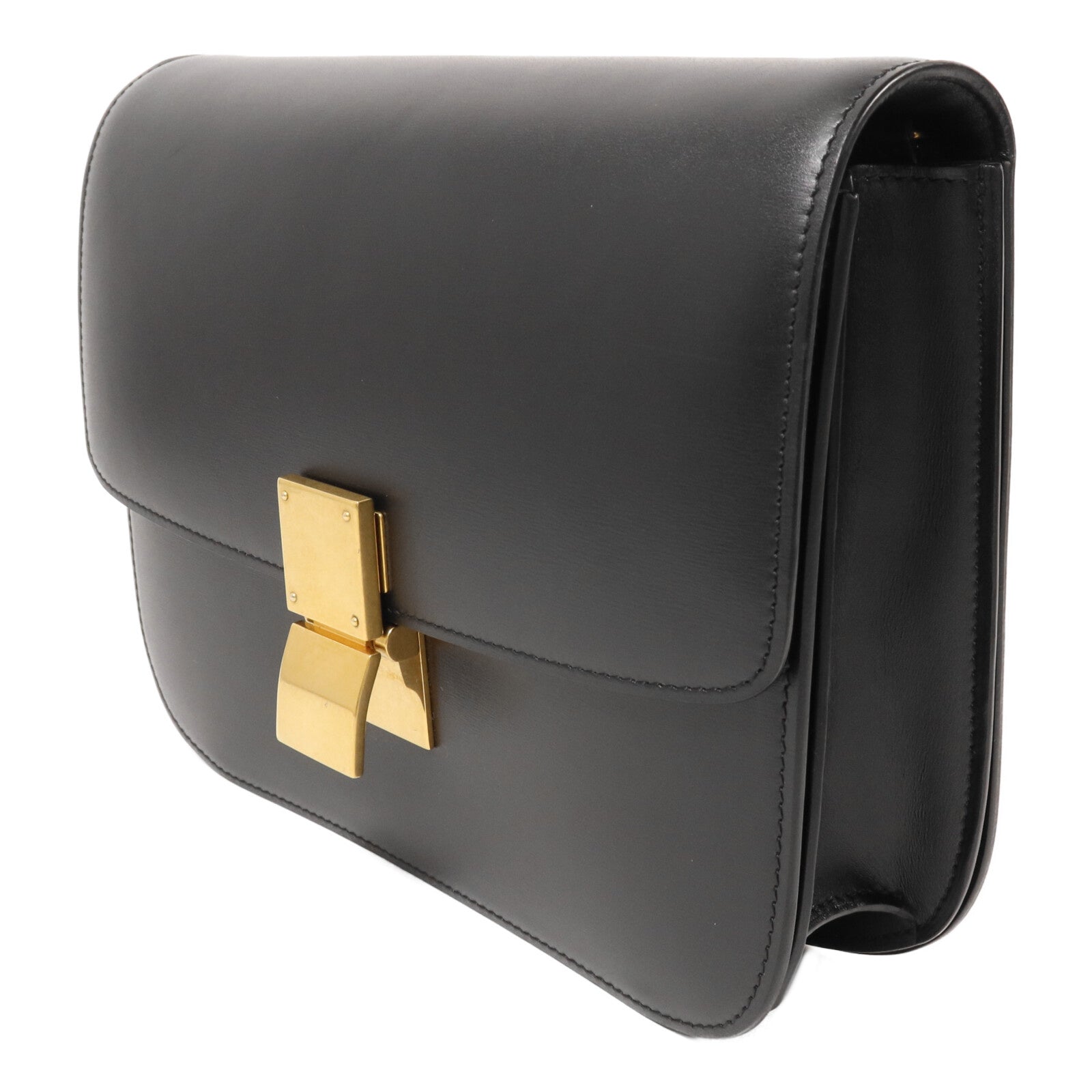 CELINE 牛皮皮革Classic BoxMedium肩背袋