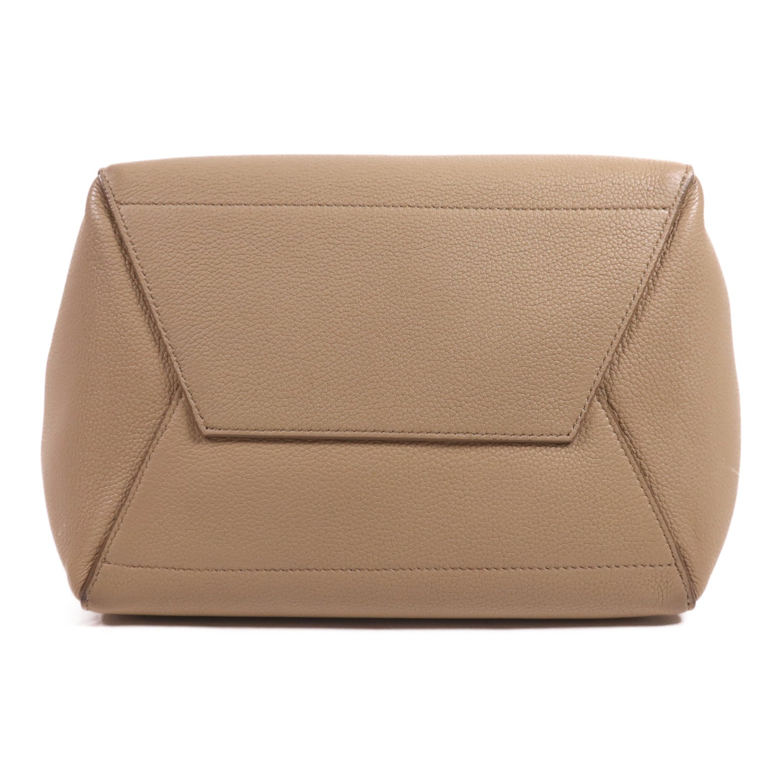 CELINE 【激減優惠】牛皮皮革Sangle Bucket Large金扣肩背袋