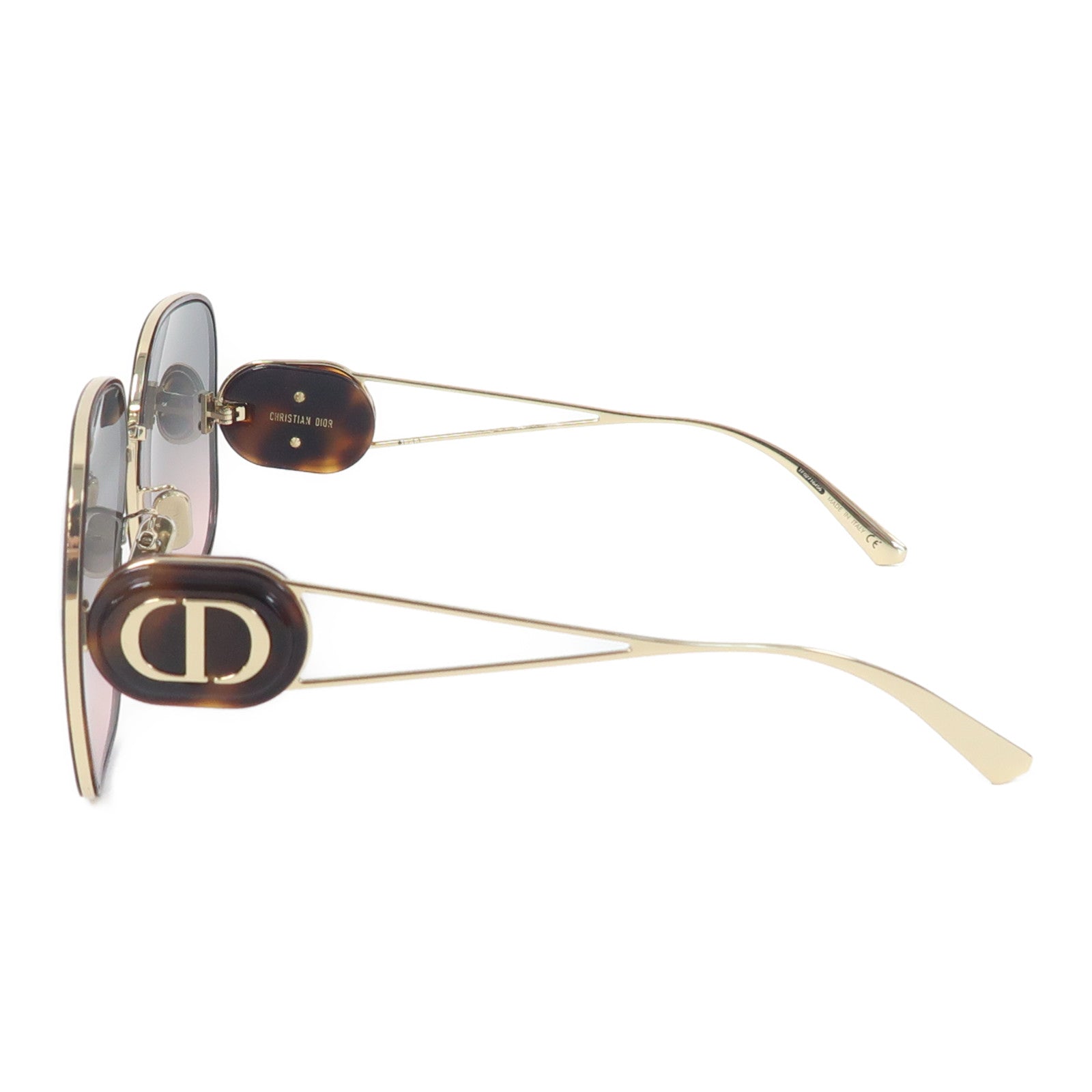 Dior 金屬Dior Bobby太陽眼鏡金色