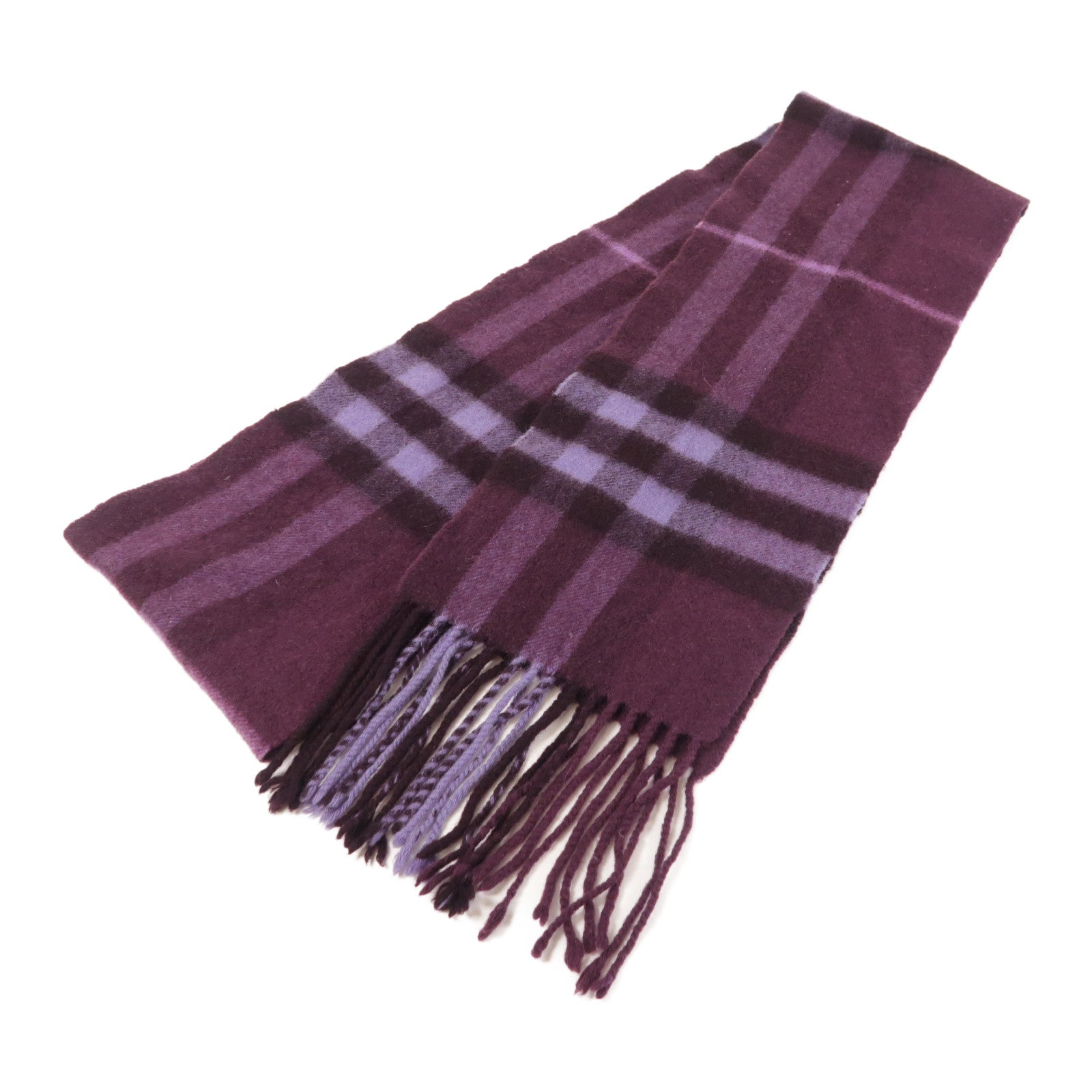 BURBERRY 羊絨Muffler圍巾