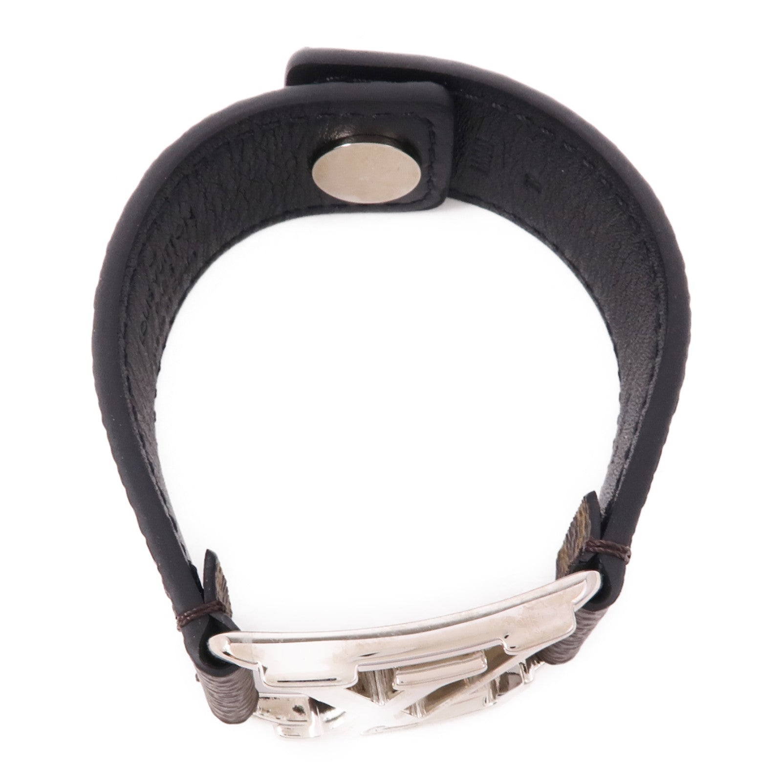LOUIS VUITTON Monogram Bracelet銀扣手鐲