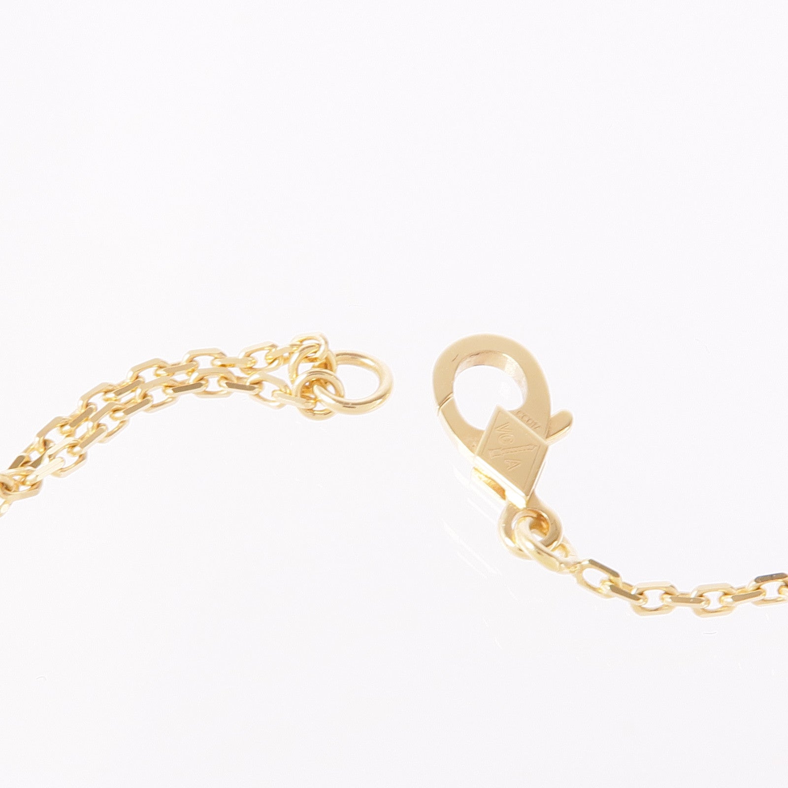 Van Cleef & Arpels 18K黃金Vintage Alhambra Mother of Pearl Necklace珍珠母貝項鍊