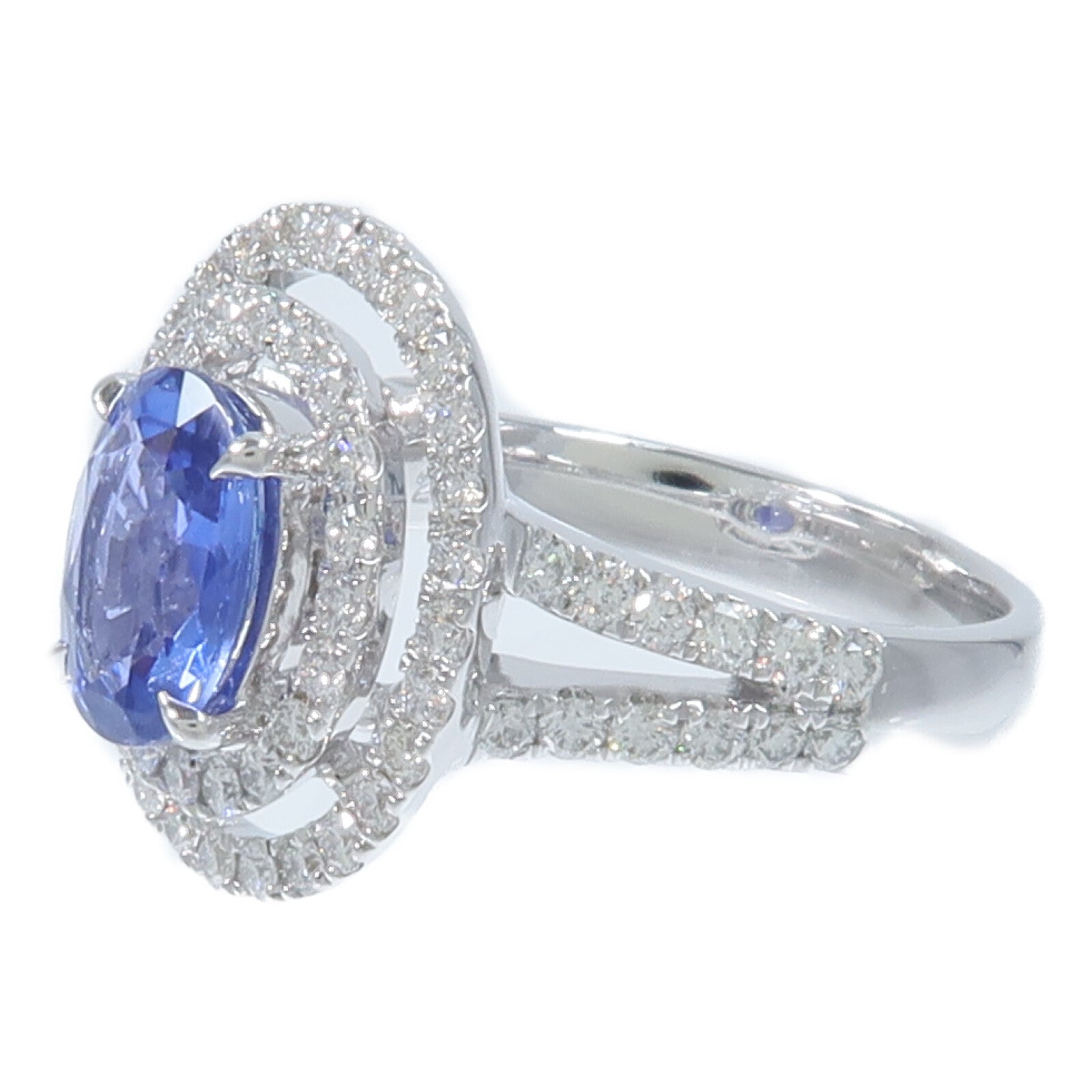 JEWELRY 18K白金Color Stone Diamond Ring彩色寶石/鑽石戒指