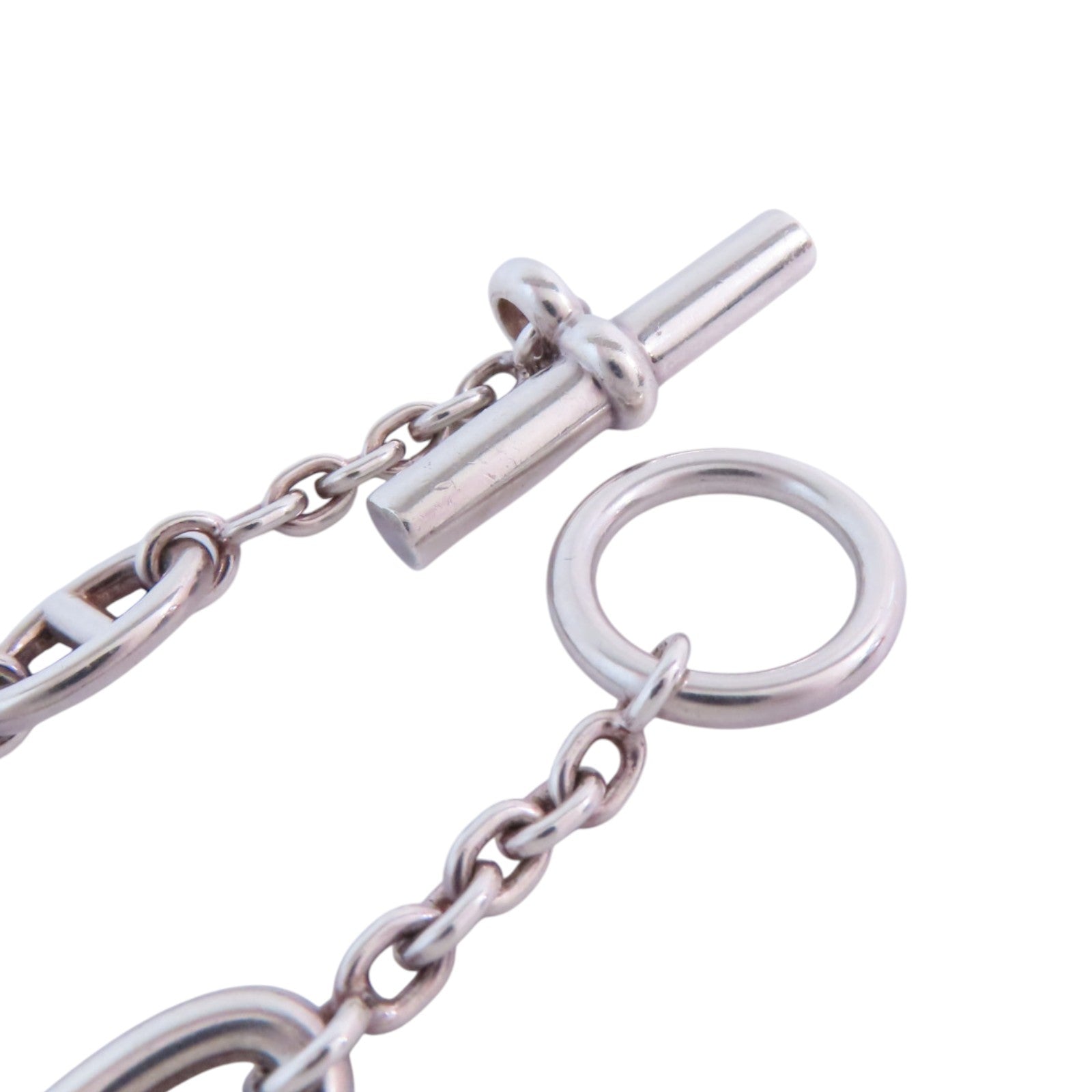 HERMES 925純銀Farandole Bracelet銀扣手鏈