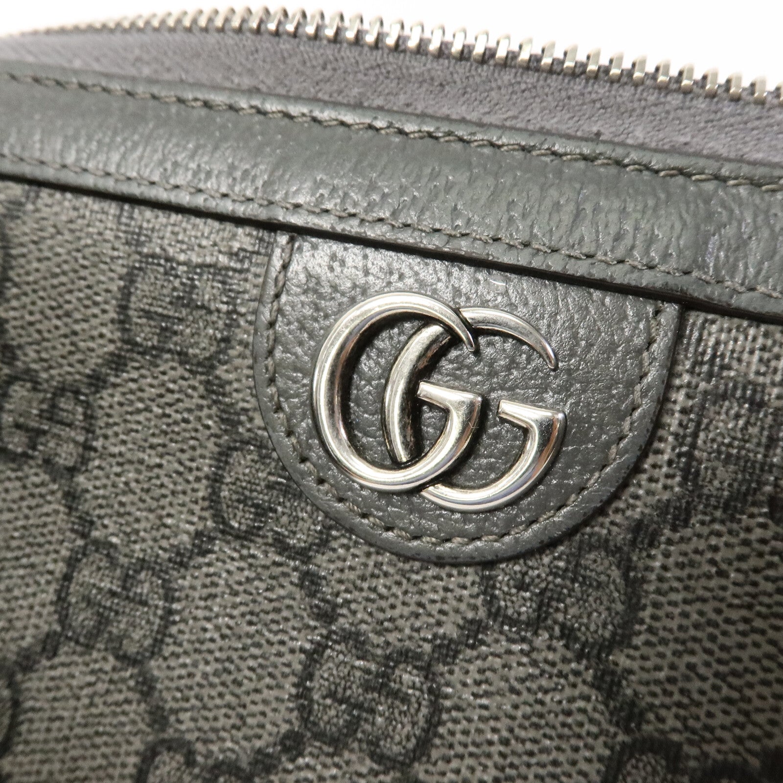 GUCCI 塗層帆布Ophidia GG Supreme Long Wallet長錢包