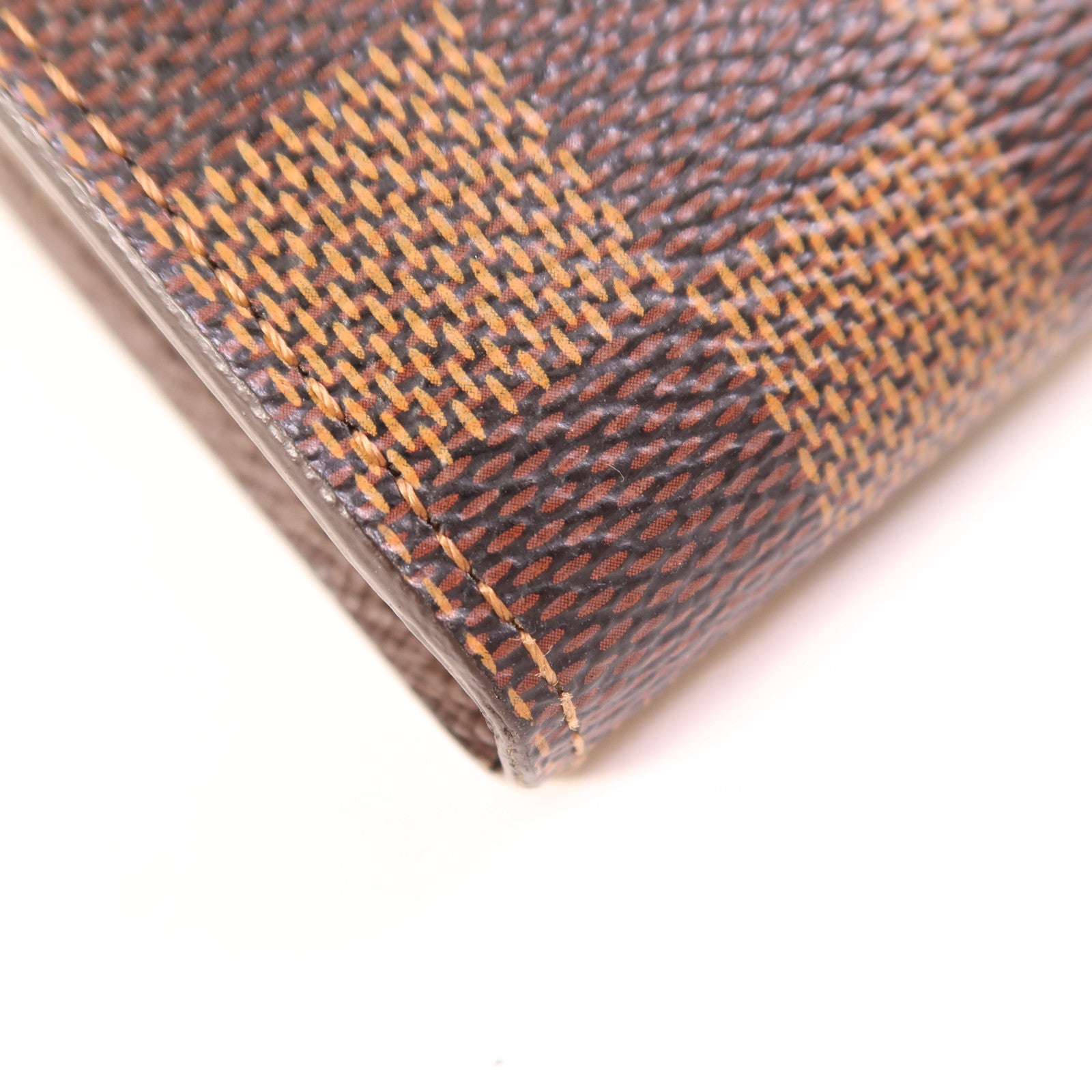 LOUIS VUITTON Damier Long Wallet金扣長錢包