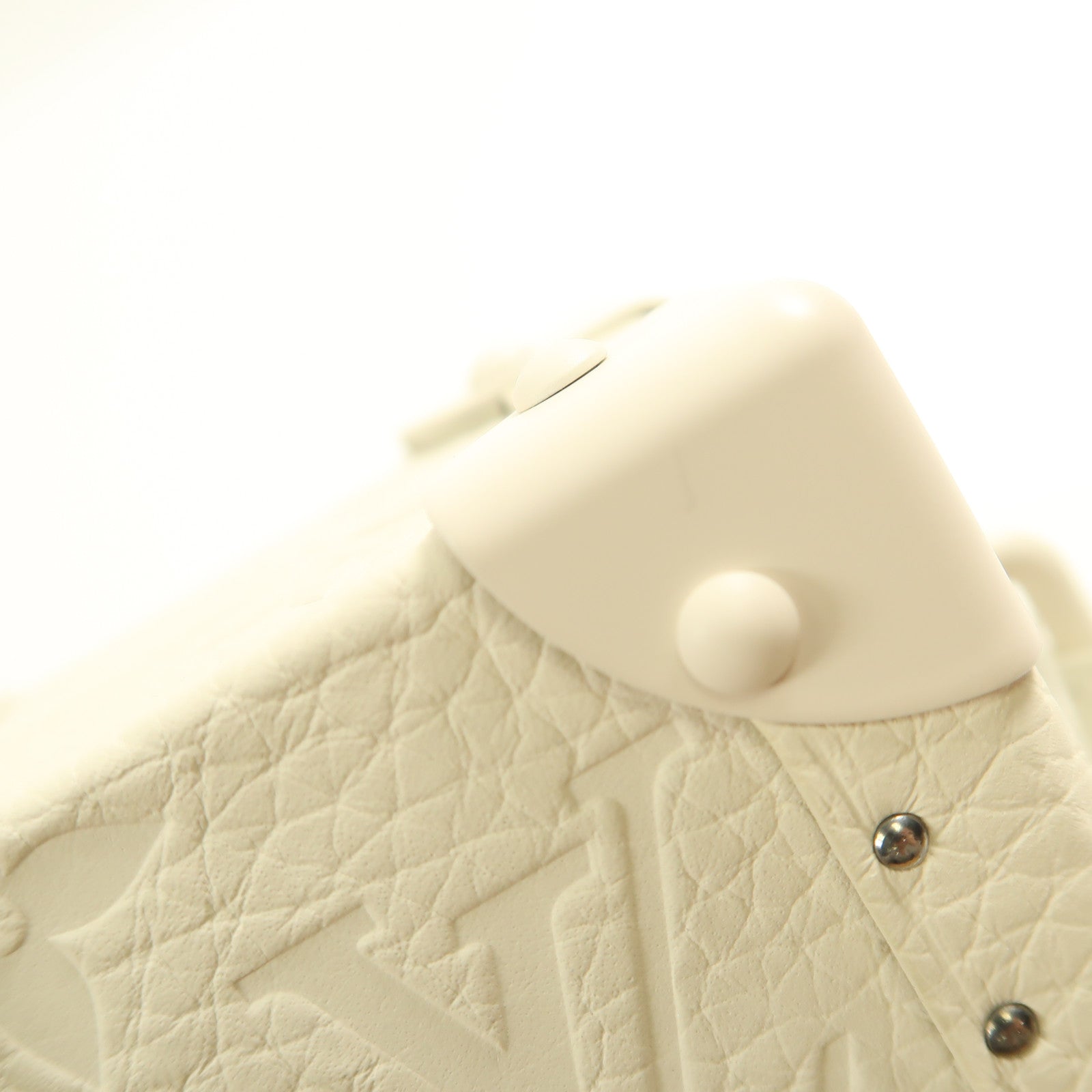 LOUIS VUITTON LV Trunk 2Way Shoulder Hand Bag Monogram M20153 White