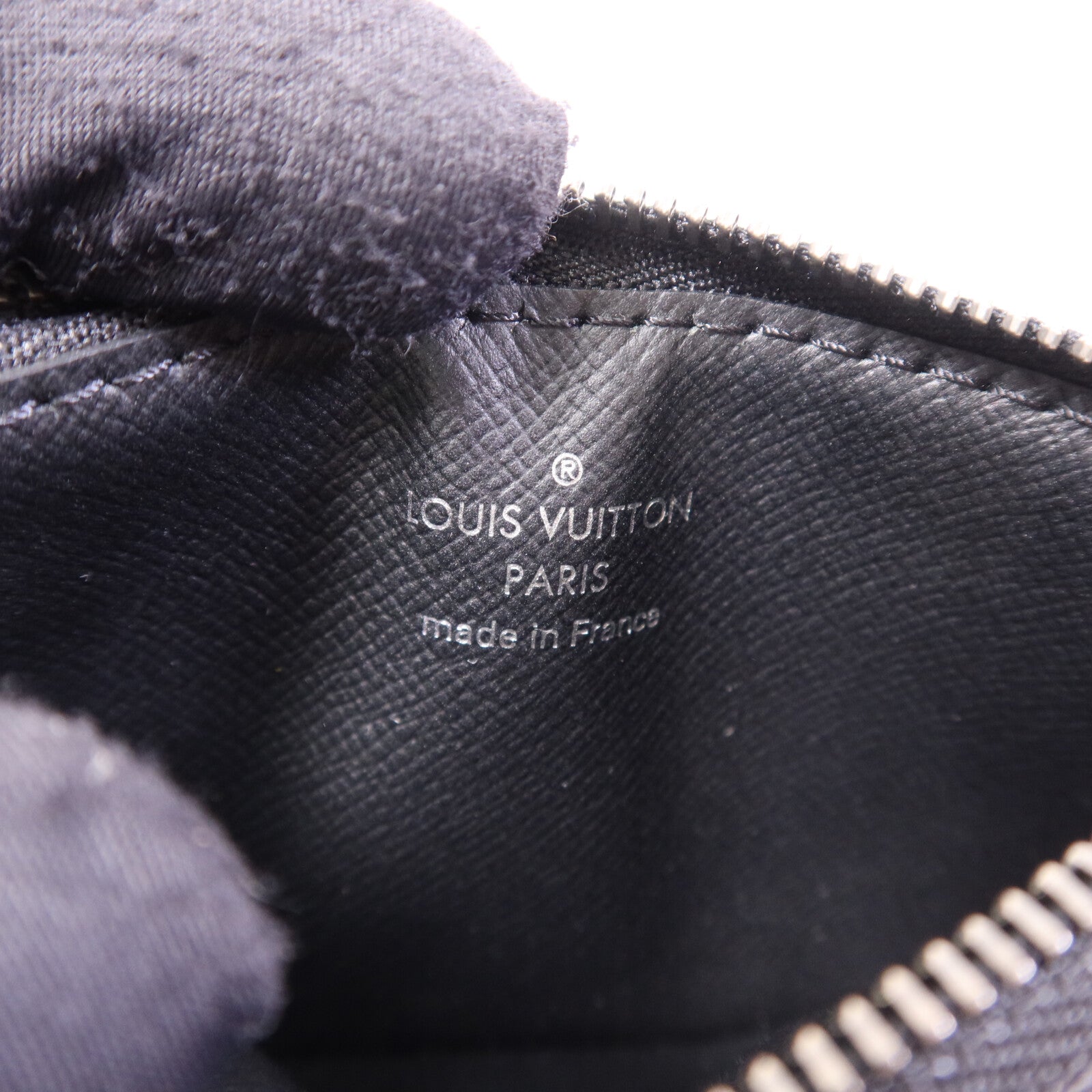 LOUIS VUITTON Monogram Eclipse Gaston銀扣肩背袋