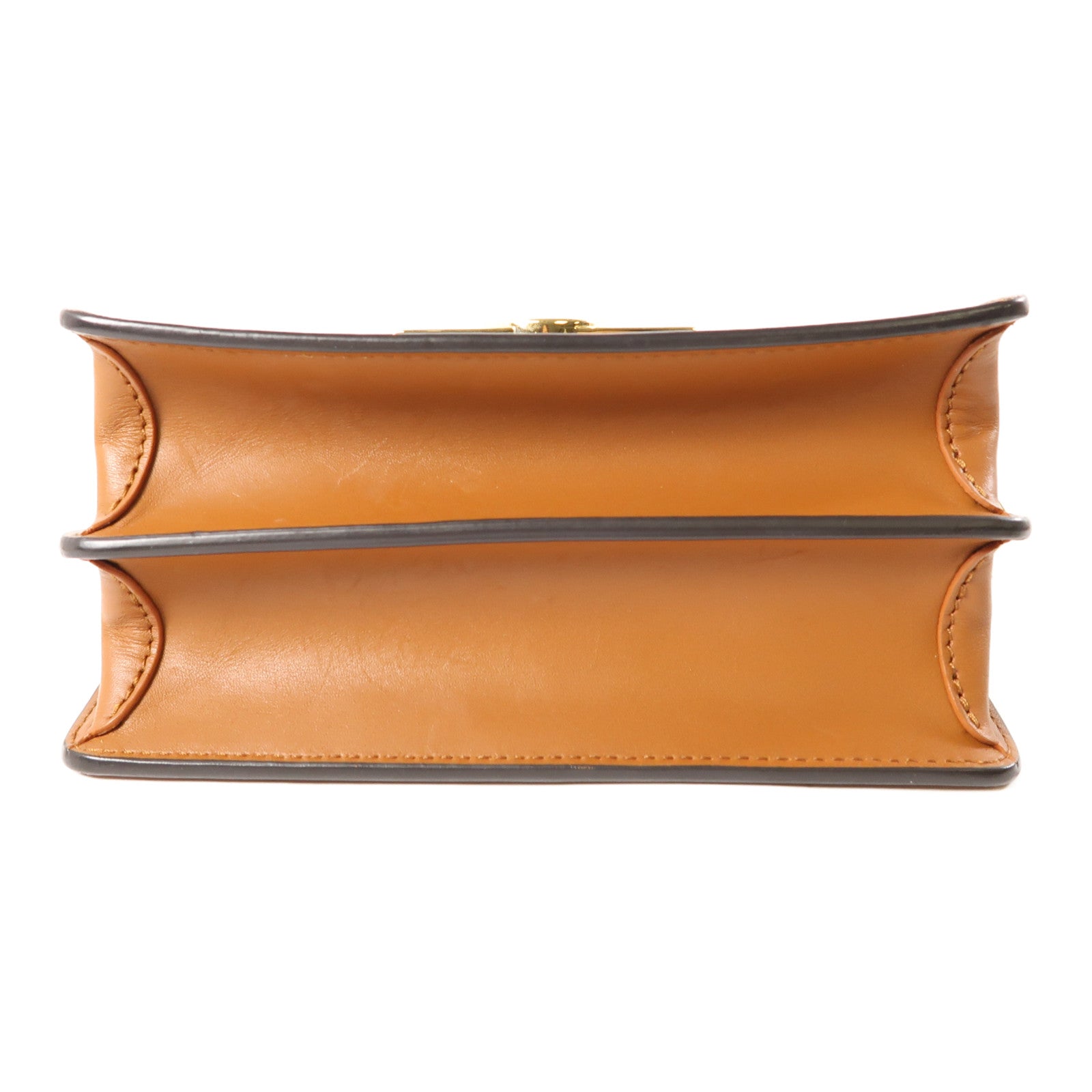 LOUIS VUITTON Monogrqam Reverse Mini Dauphine手挽肩背兩用袋棕色