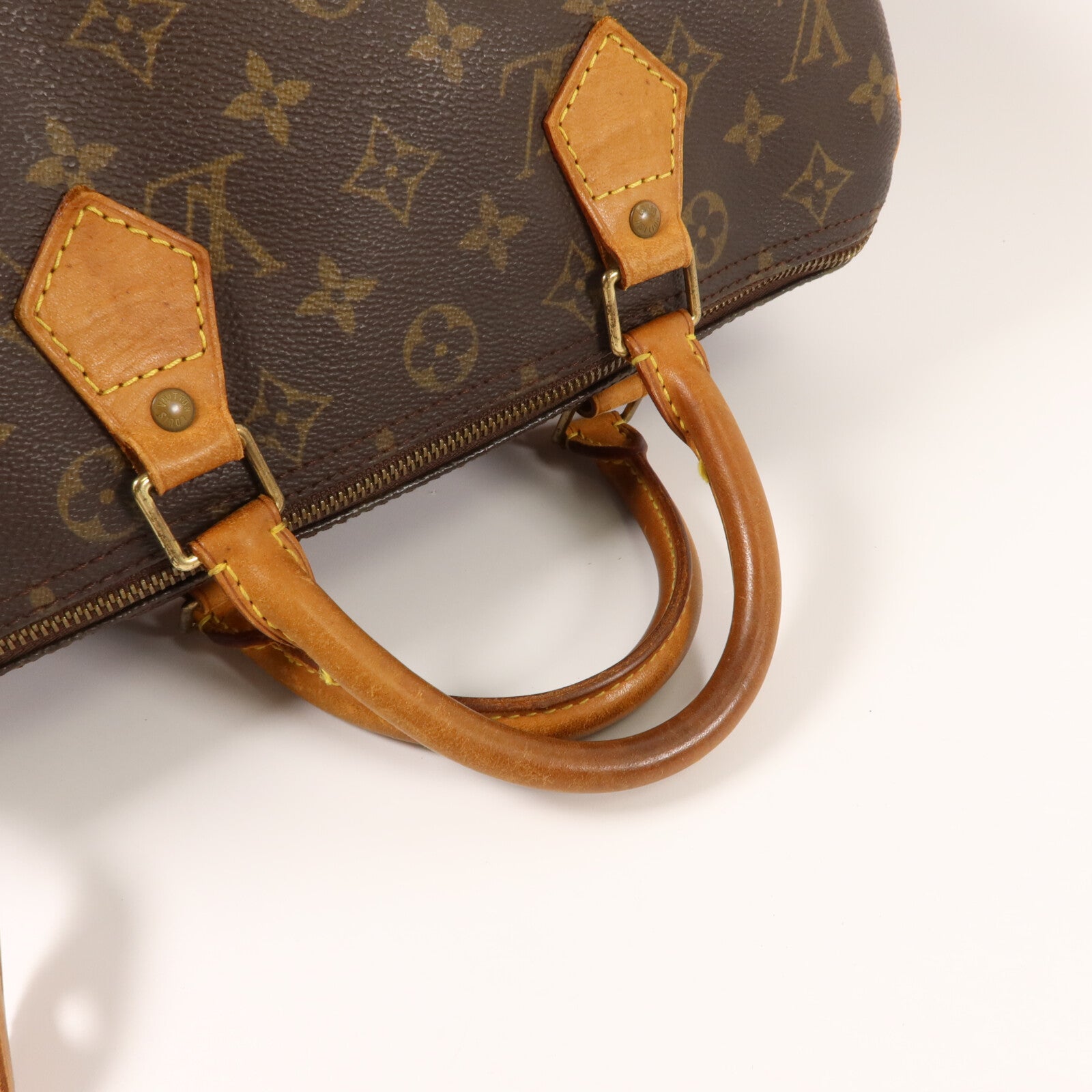 LOUIS VUITTON Monogram Speedy 30金扣手挽袋