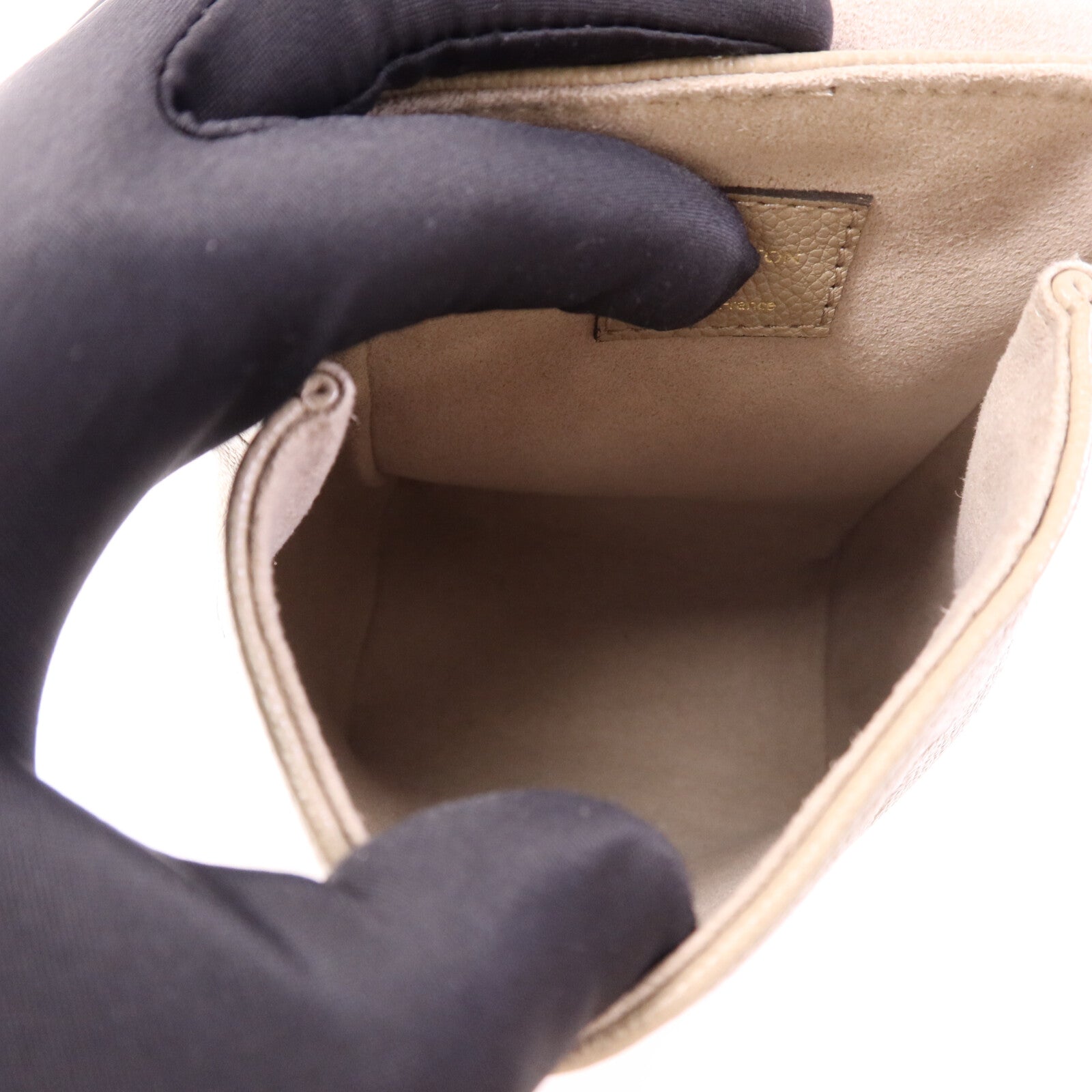 LOUIS VUITTON 【激減優惠】Monogram Empreinte Tiny金扣背包