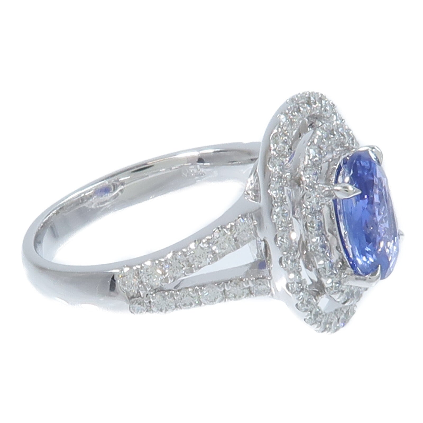 JEWELRY 18K白金Color Stone Diamond Ring彩色寶石/鑽石戒指