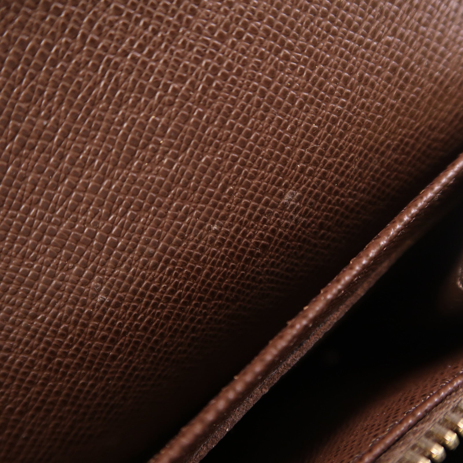 LOUIS VUITTON Damier Long Wallet金扣長錢包