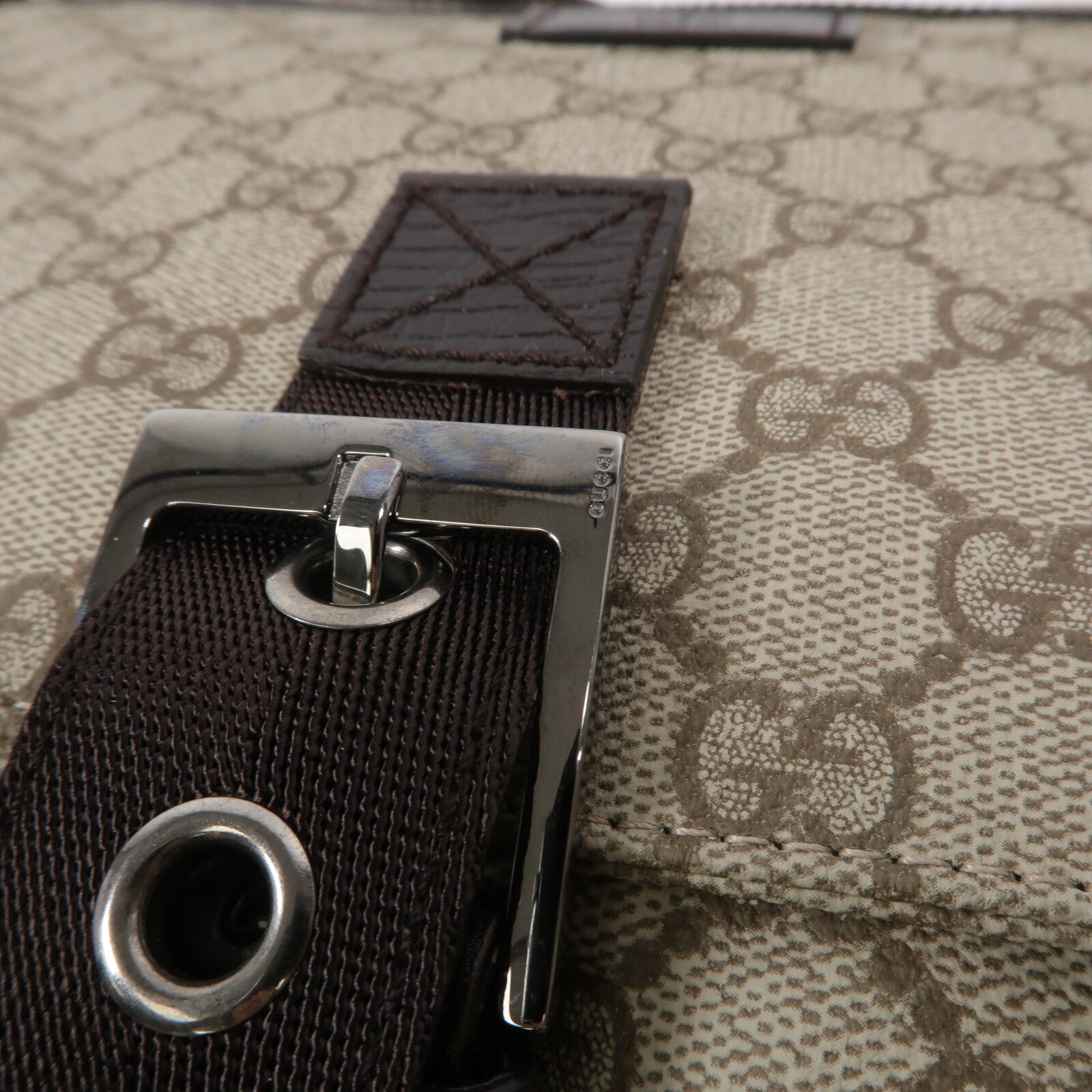 GUCCI 帆布Messenger Bag肩背袋