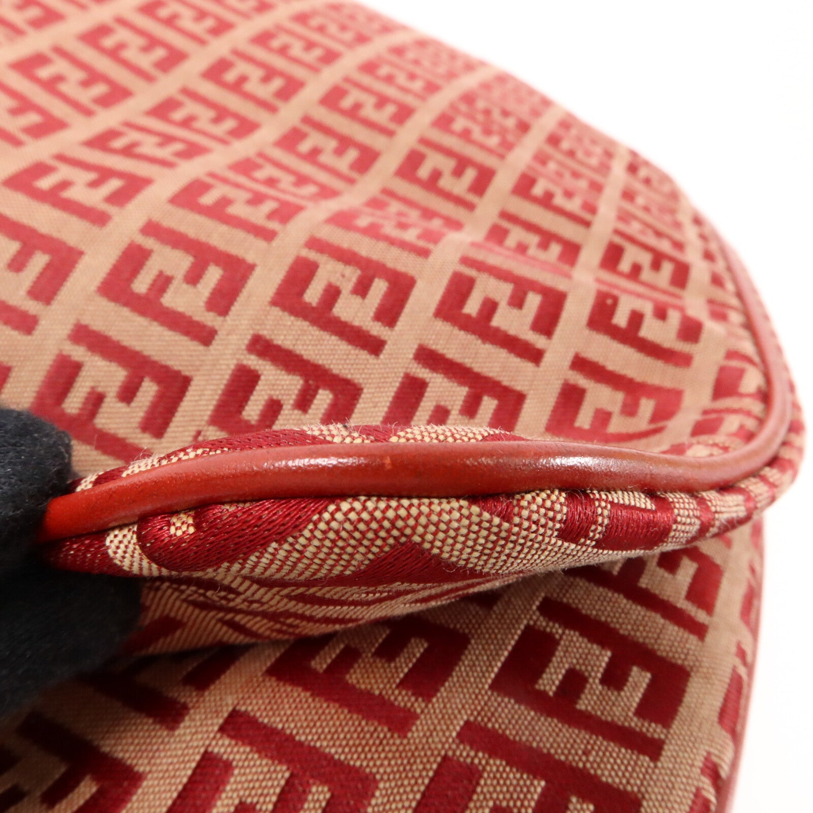 FENDI 帆布Mamma Baguette Bag肩背袋