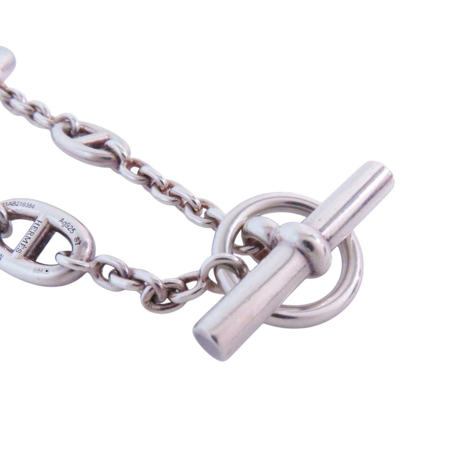 HERMES 925純銀Farandole Bracelet銀扣手鏈