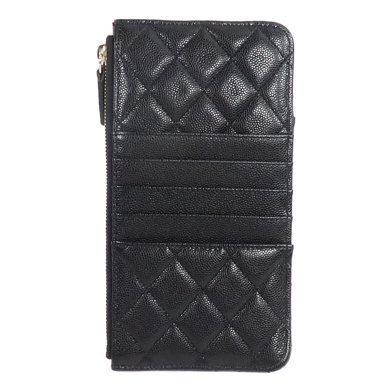 CHANEL 牛皮皮革Phone Pouch W Zipper Wallet手拿包