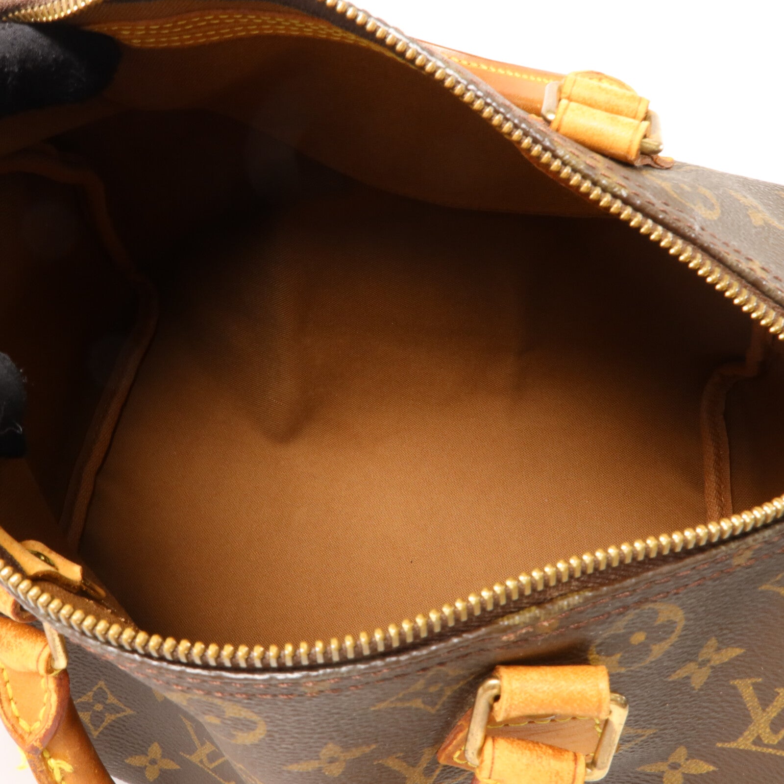 LOUIS VUITTON Monogram Speedy 30金扣手挽袋