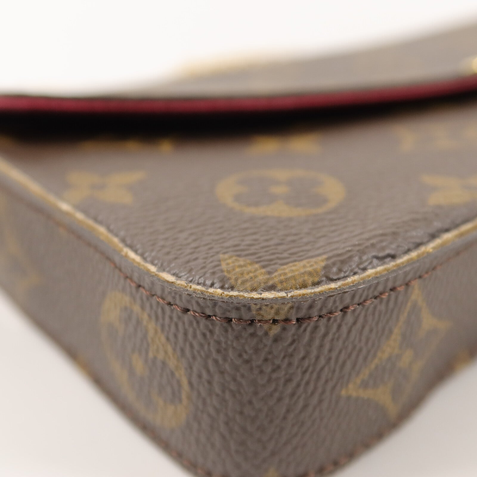 LOUIS VUITTON Monogram Pochette Felicie鏈帶肩背袋