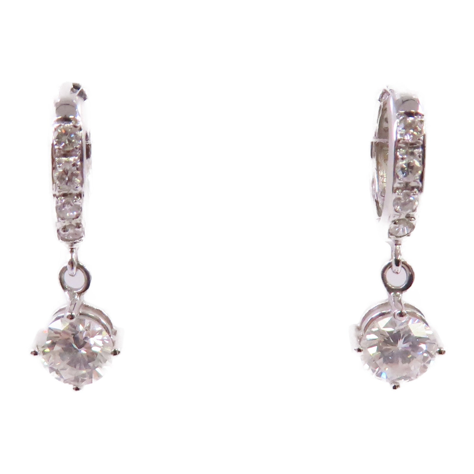 JEWELRY 【激減優惠】18K白金/鑽石Diamond Earrings耳環