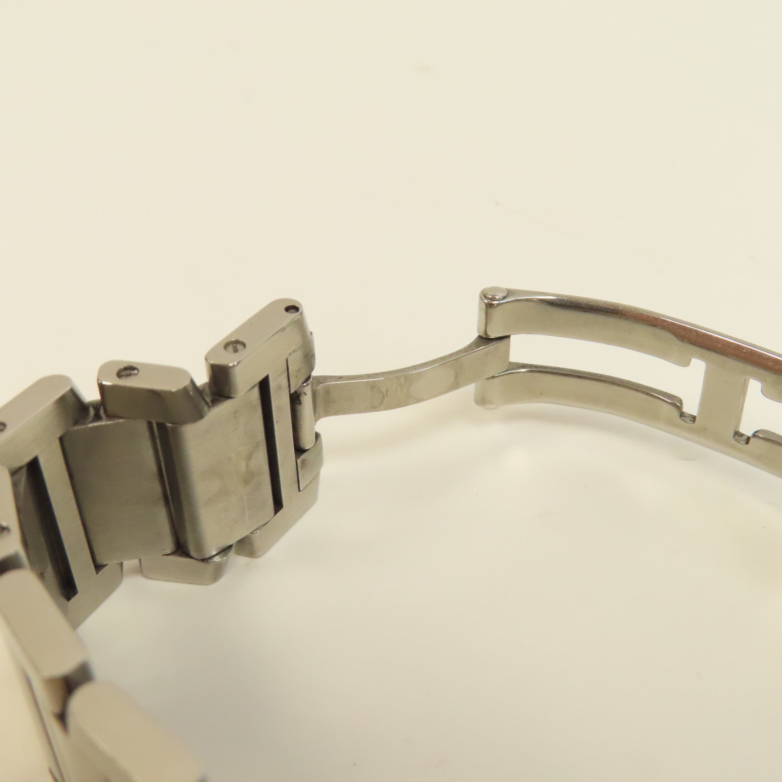 CARTIER Tank Francaise不鏽鋼手錶自動機芯白色