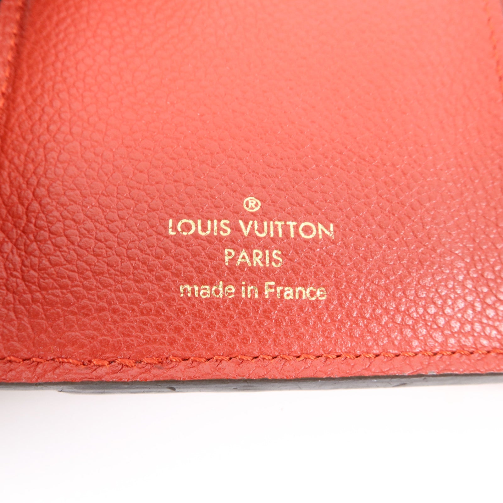 LOUIS VUITTON Monogram Empreinte Curieuse Compact金扣錢包