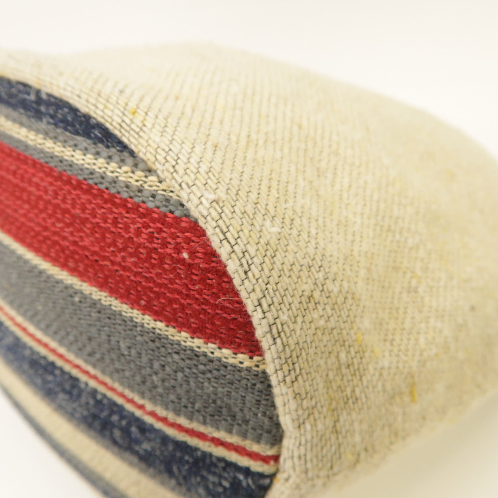 CHANEL 【激減優惠】帆布Bucket Bag銀扣肩背袋米色