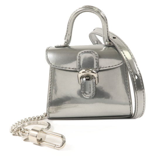 Delvaux 漆皮皮革Brillant Charms肩背袋