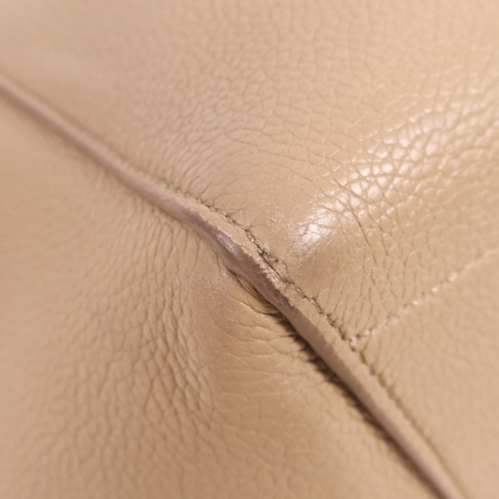 CELINE 牛皮皮革Sangle Bucket Large金扣肩背袋