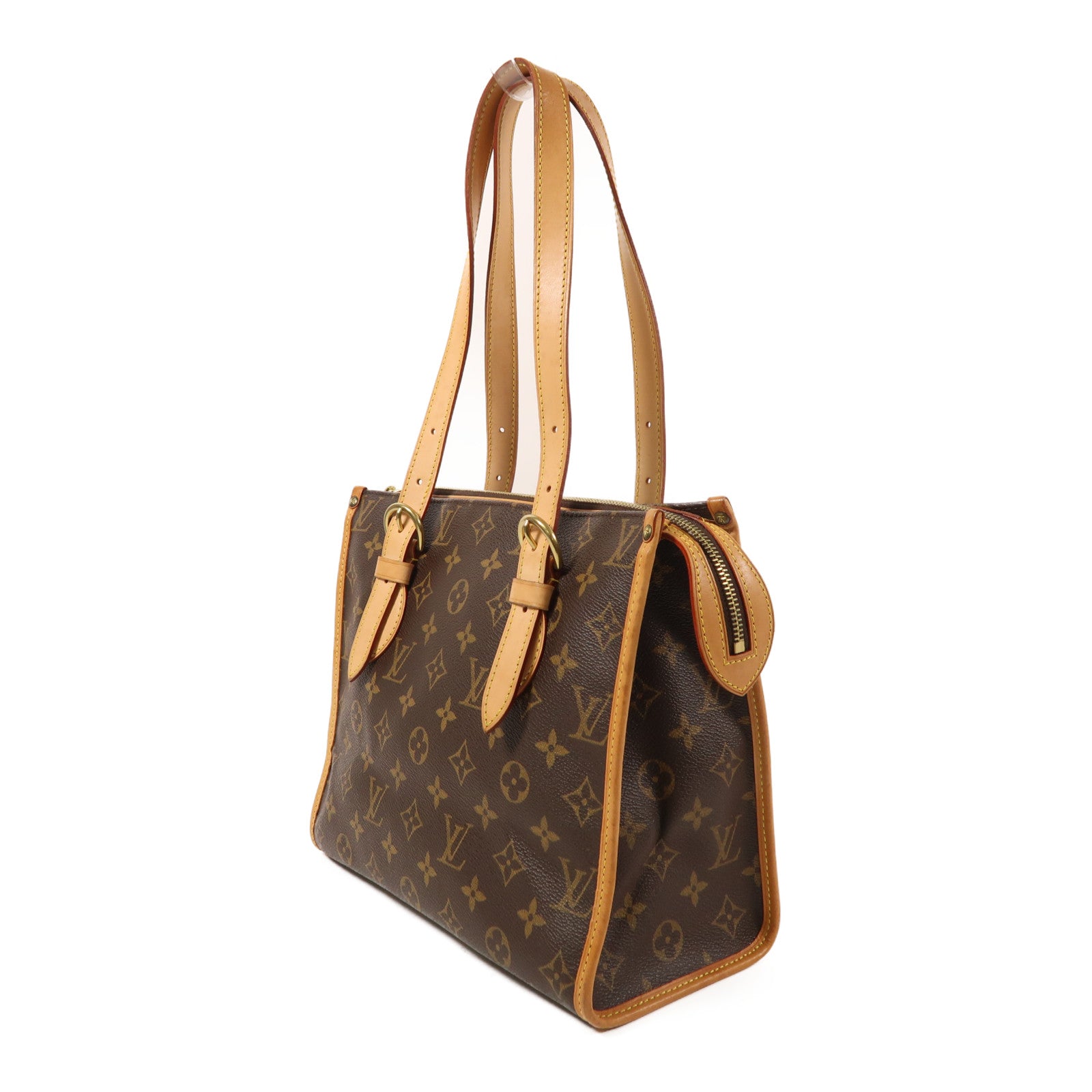 LOUIS VUITTON Monogram Popincourt Haut金扣肩背袋