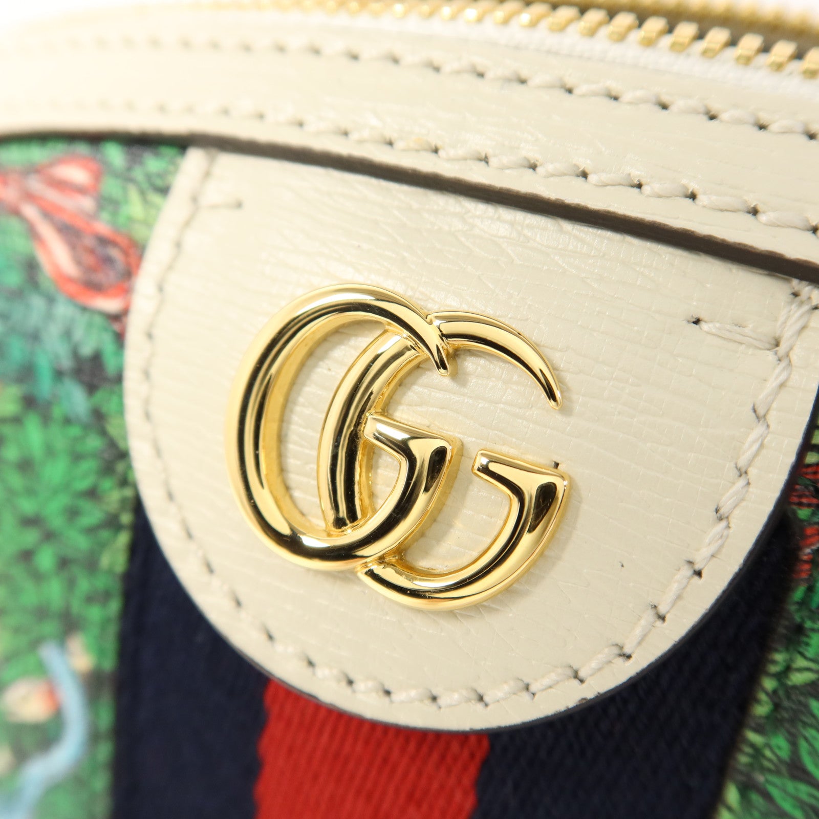 GUCCI 塗層帆布Ophidia GG Shoulder Bag金扣肩背袋