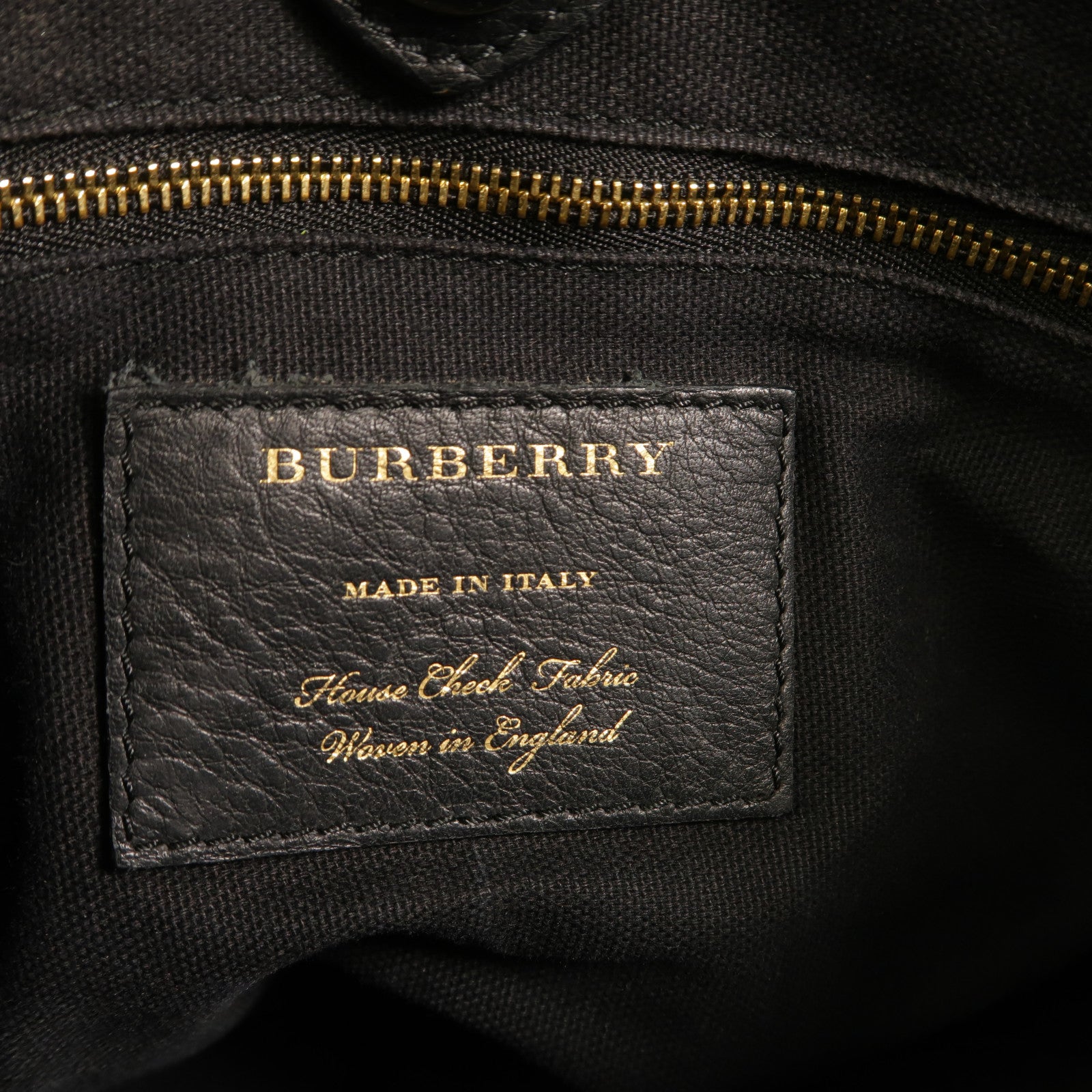 BURBERRY 牛皮皮革/帆布Banner Medium手挽肩背兩用袋